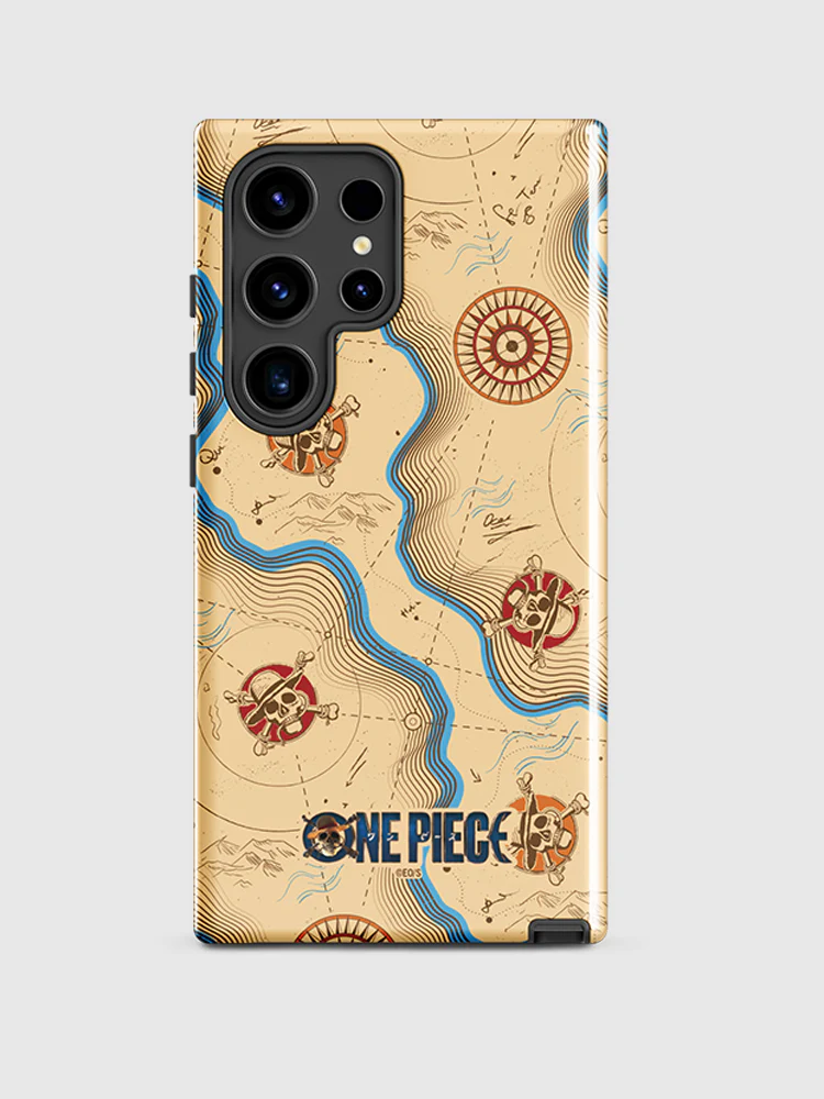 One Piece Map Pattern Samsung Tough Case - Image 22