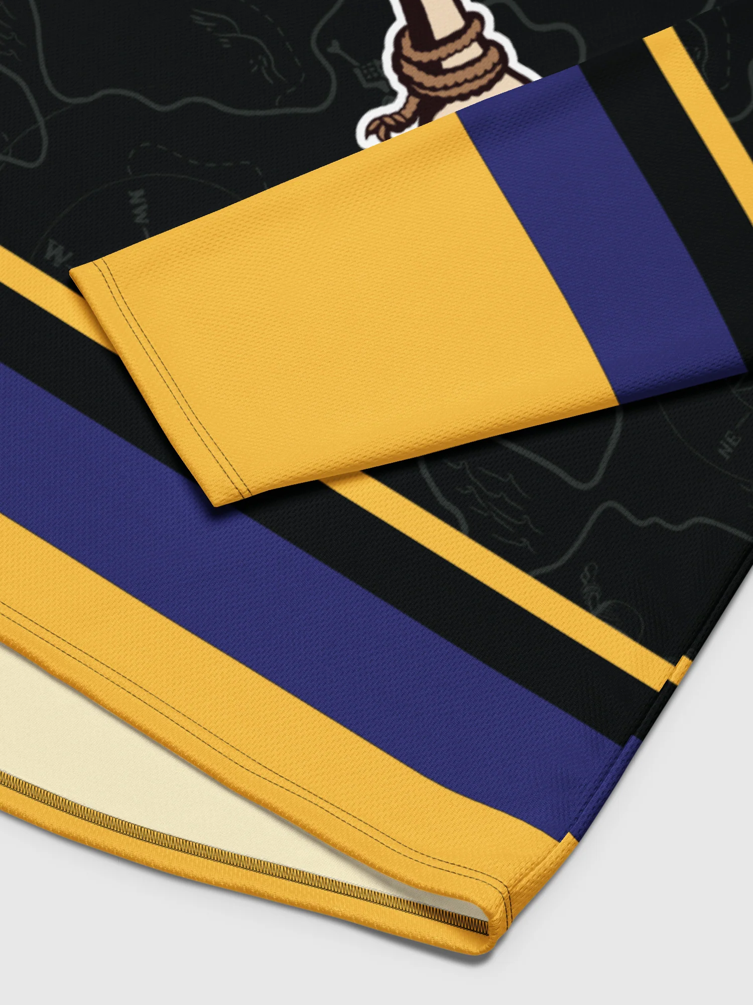 One Piece Personalized Hockey Jersey Straw Hat Pirates - Image 7