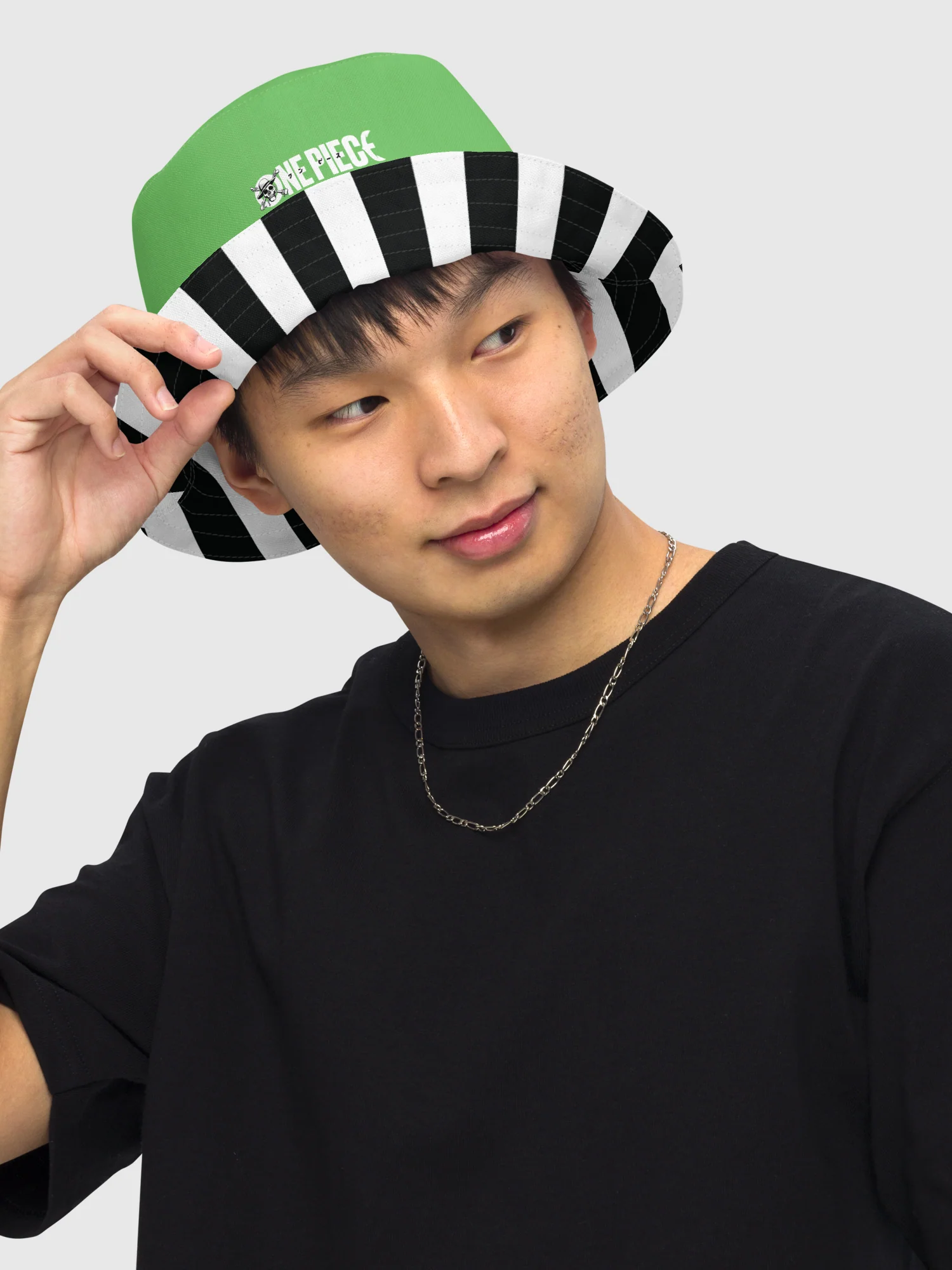 One Piece Reversible Bucket Hat Zoro - Image 3