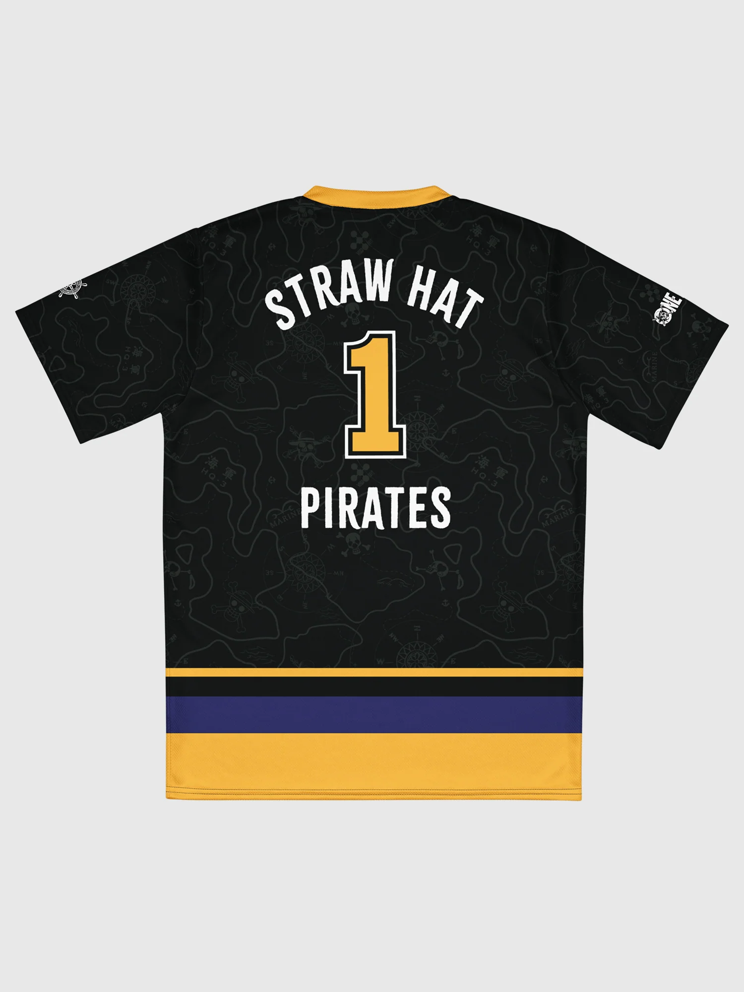 One Piece Sports Jersey Straw Hat Pirates - Image 2
