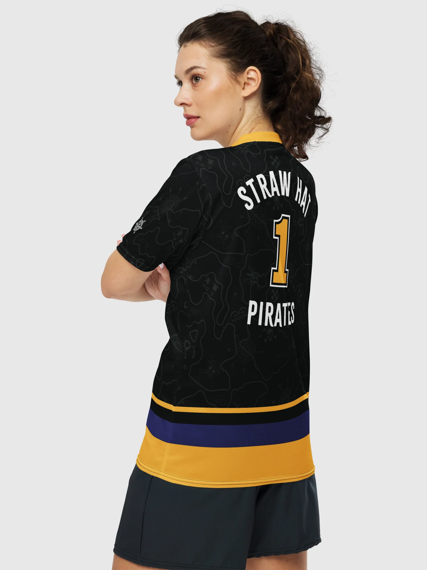 One Piece Sports Jersey Straw Hat Pirates - Image 4