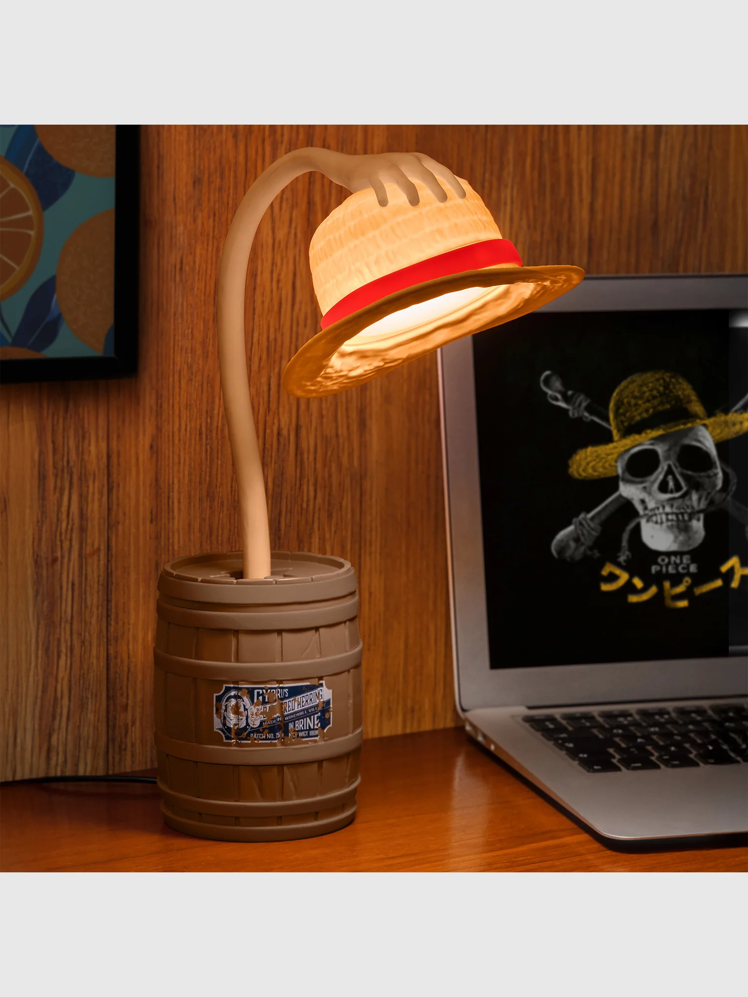 One Piece Straw Hat Posable Light - Image 2