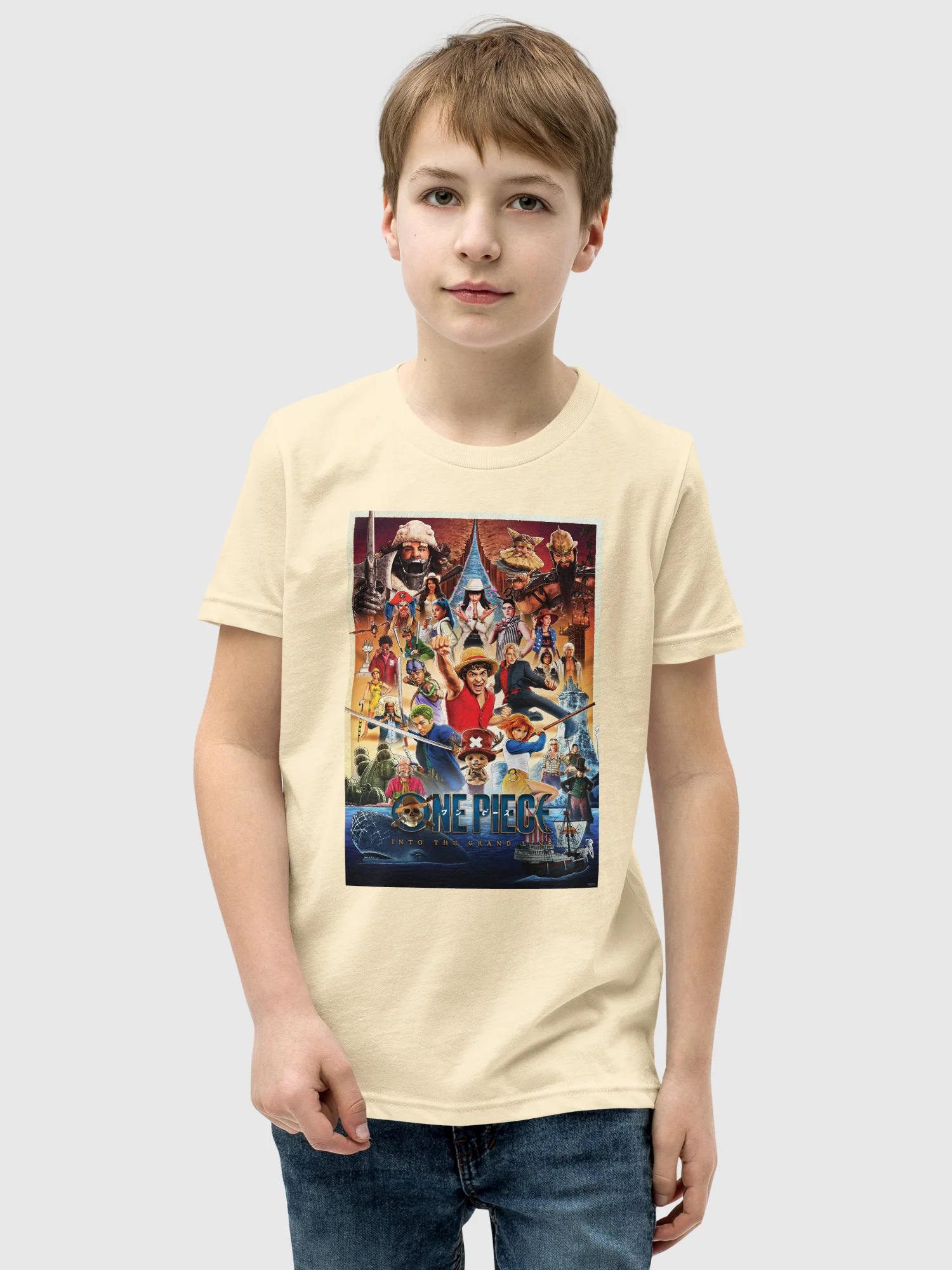 One Piece x Kyle Lambert Youth T-Shirt Live Action Ensemble - Image 3