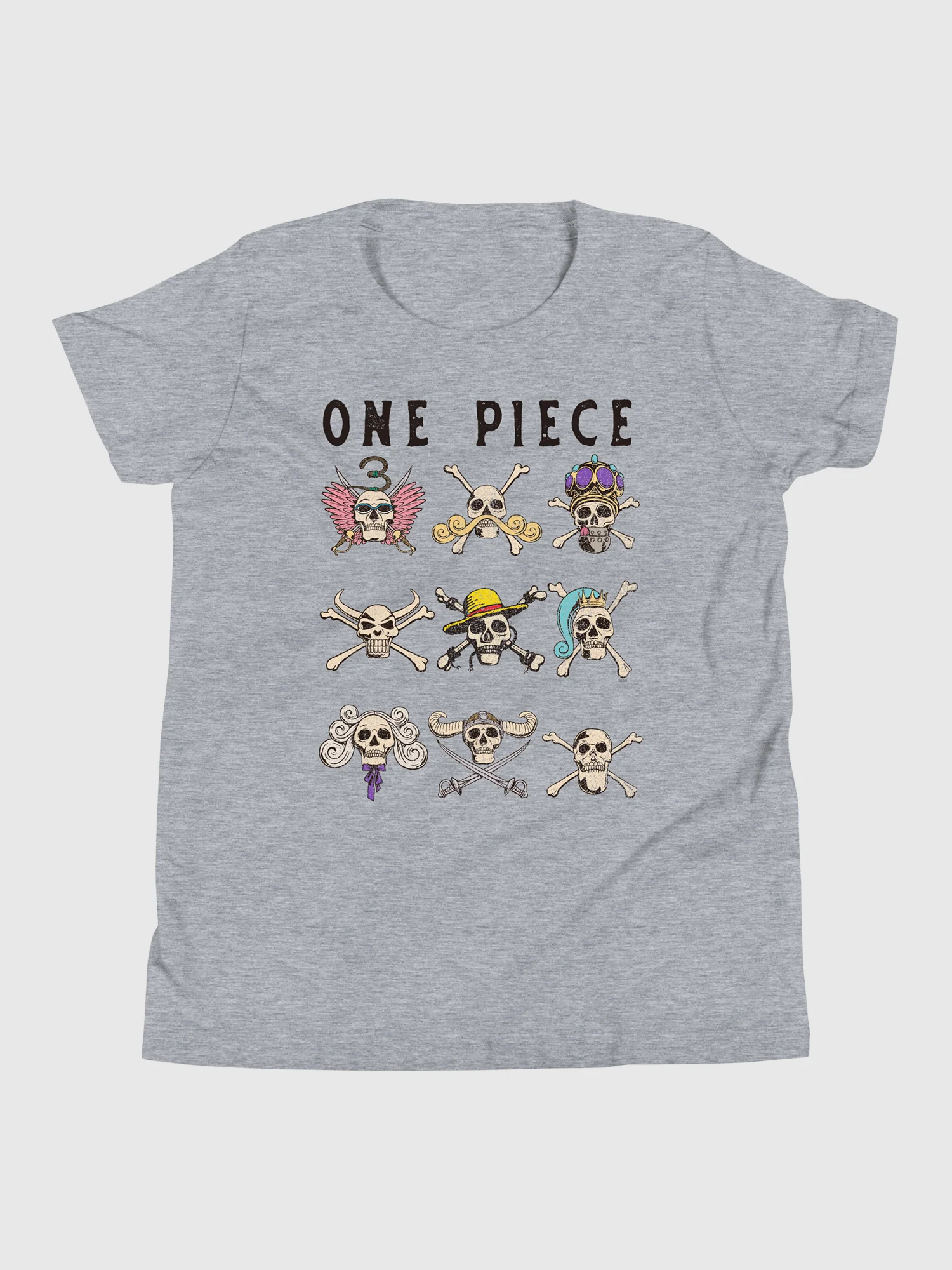 One Piece Youth T-Shirt Season 2 Skulls - Image 2