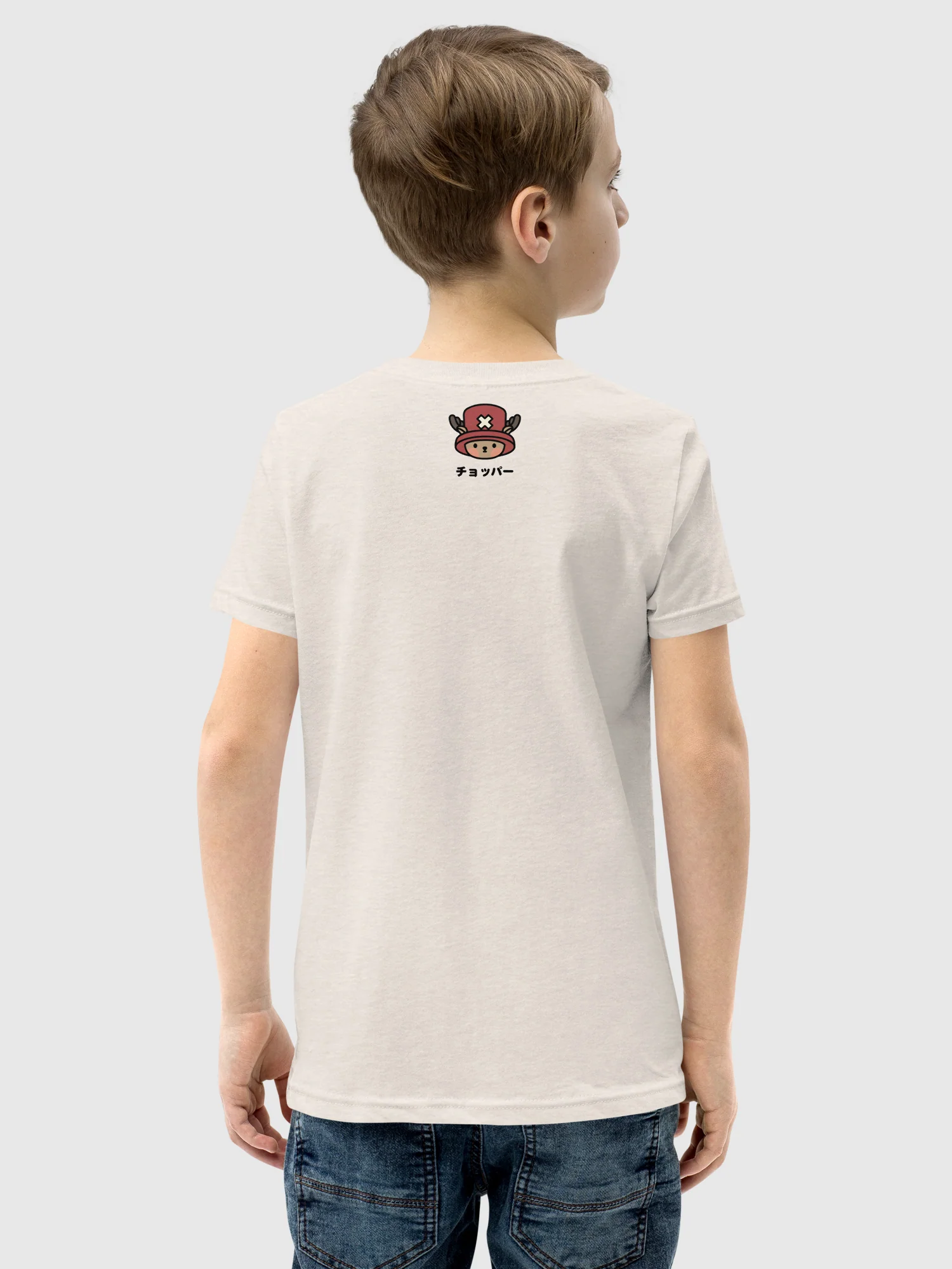 One Piece Youth T-shirt Straw Hat - Image 4