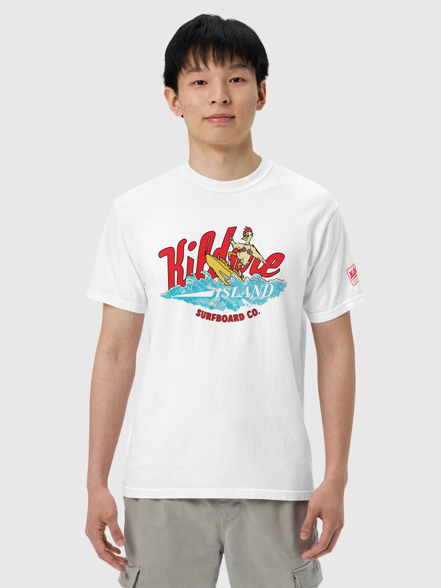 Outer Banks Kildare Island Chicken Comfort Colors T-Shirt - Image 2
