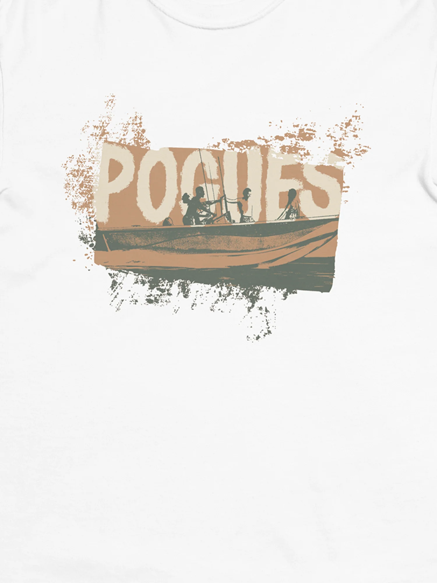 Outer Banks Men’s Pogues T-Shirt [White] - Image 2