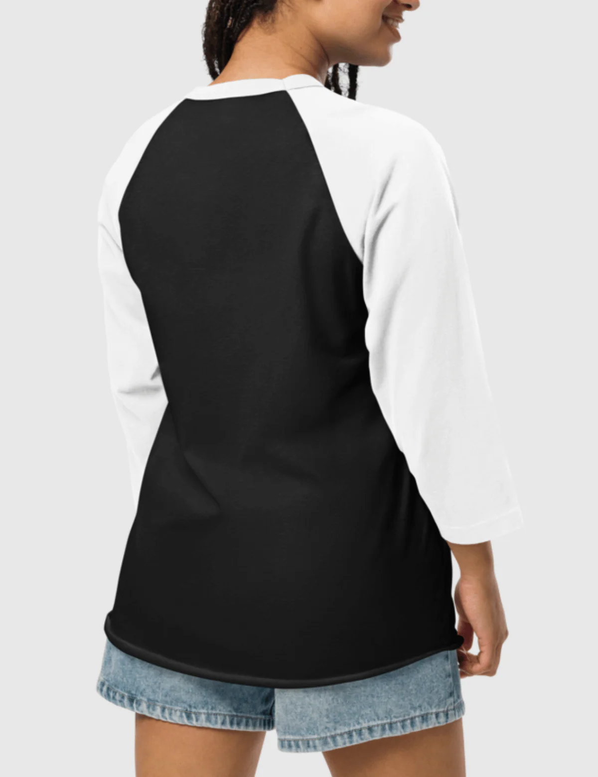 Rebel Moon Raglan Shirt [Black/White] - Image 2