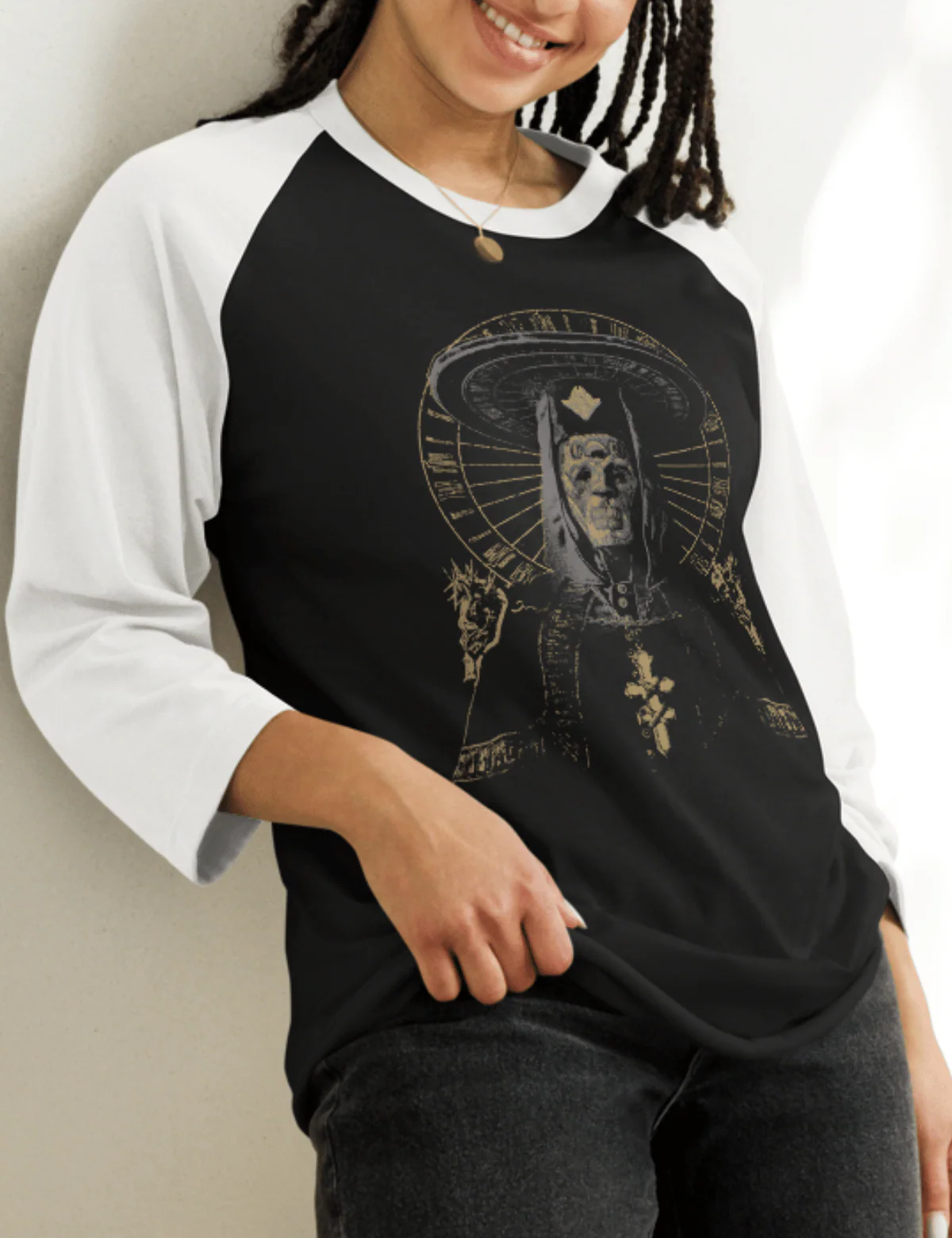 Rebel Moon Imperium Raglan Shirt [Black/White] - Image 2