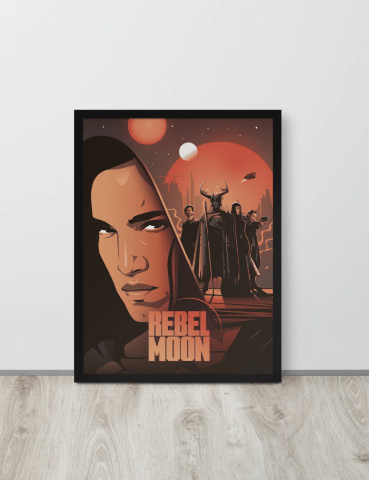Rebel Moon Kora Artist Framed Poster [18"x24"] - Image 3