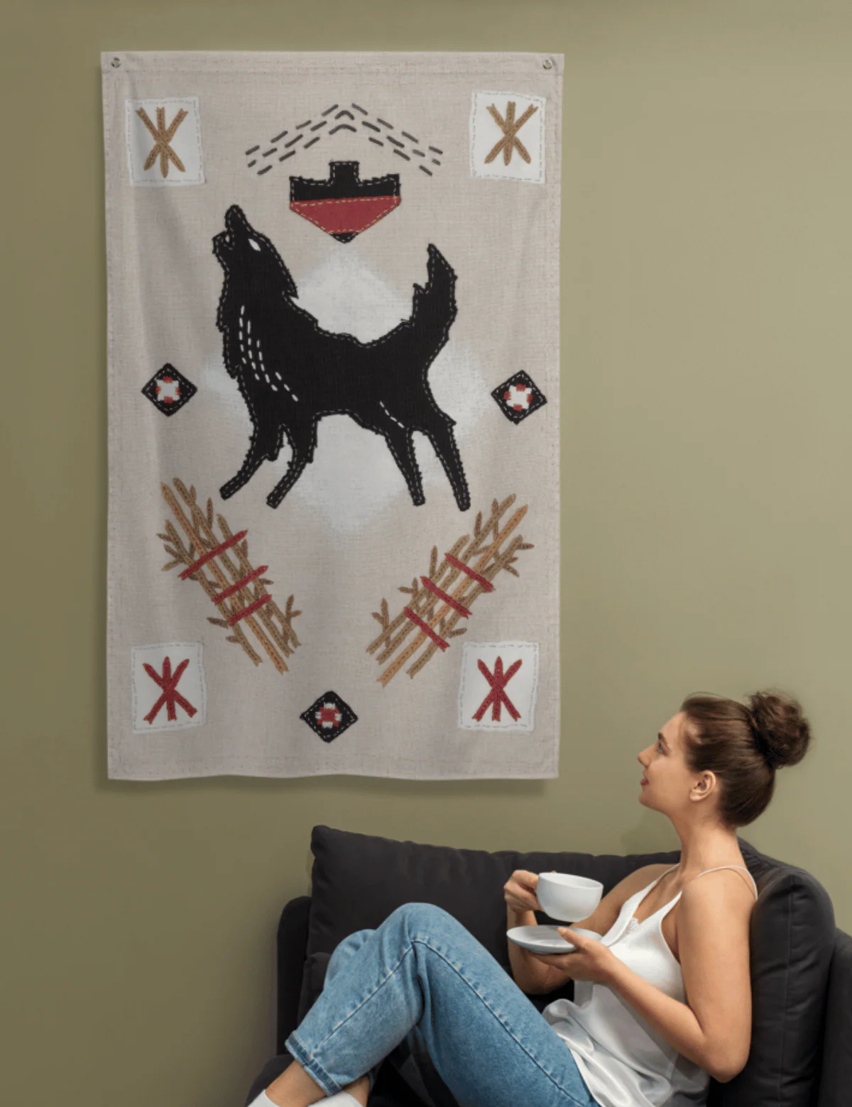 Rebel Moon Kora Flag [Red Arrow] - Image 4