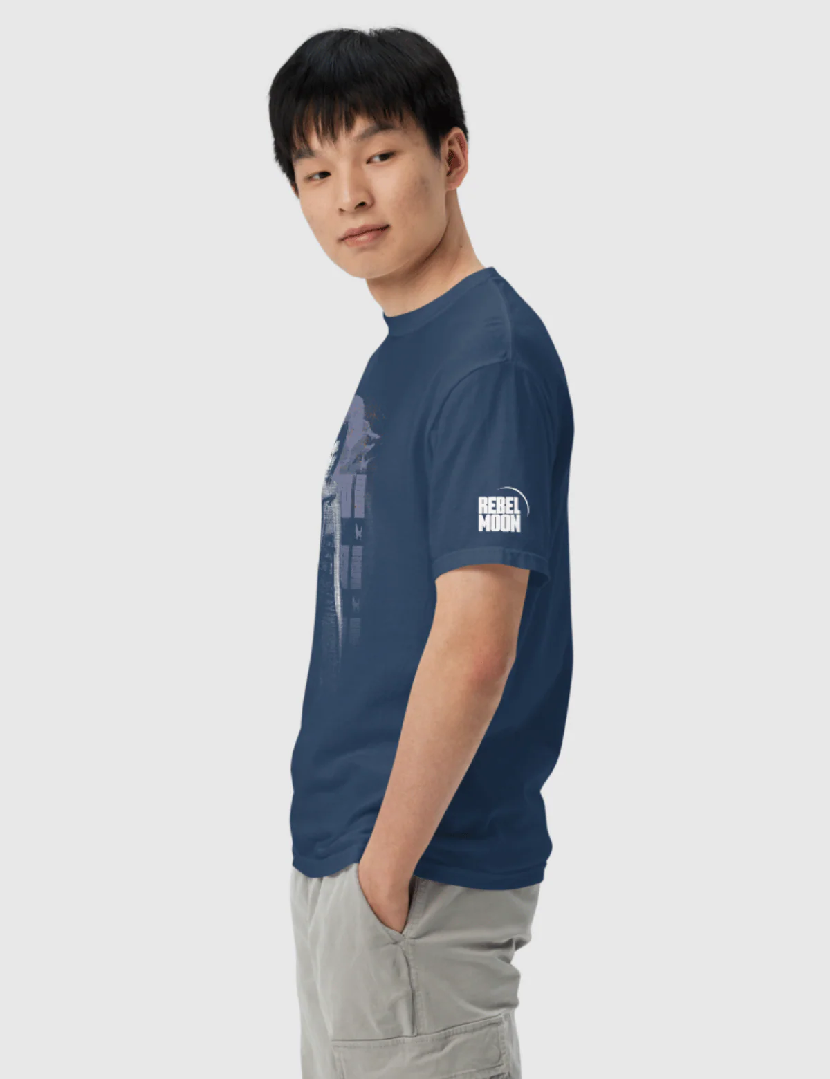 Rebel Moon Kora Unisex T-Shirt [Navy] - Image 3
