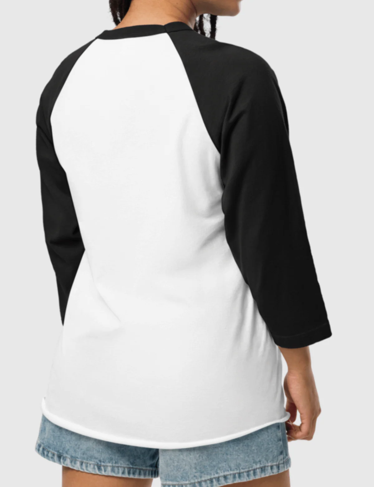 Rebel Moon Logo Raglan Shirt [Black/White] - Image 3