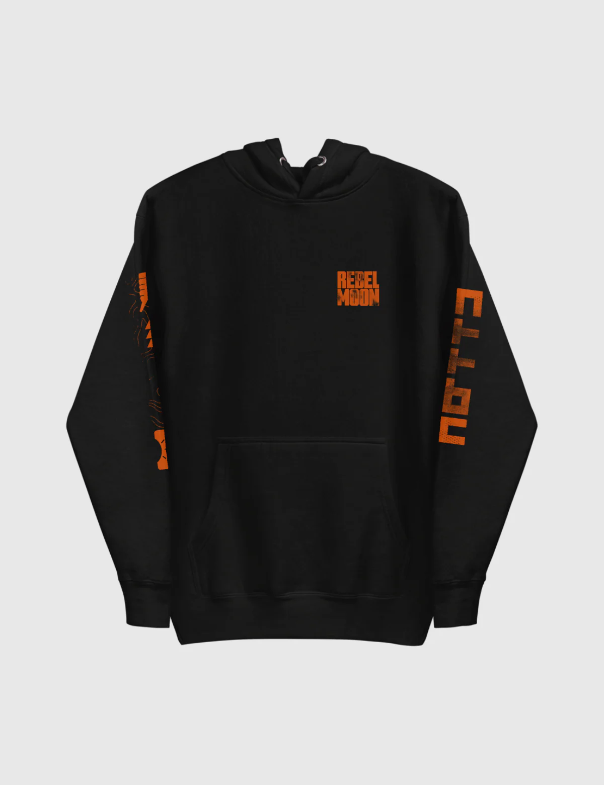 Rebel Moon Logo Unisex Hoodie [Black] - Image 2