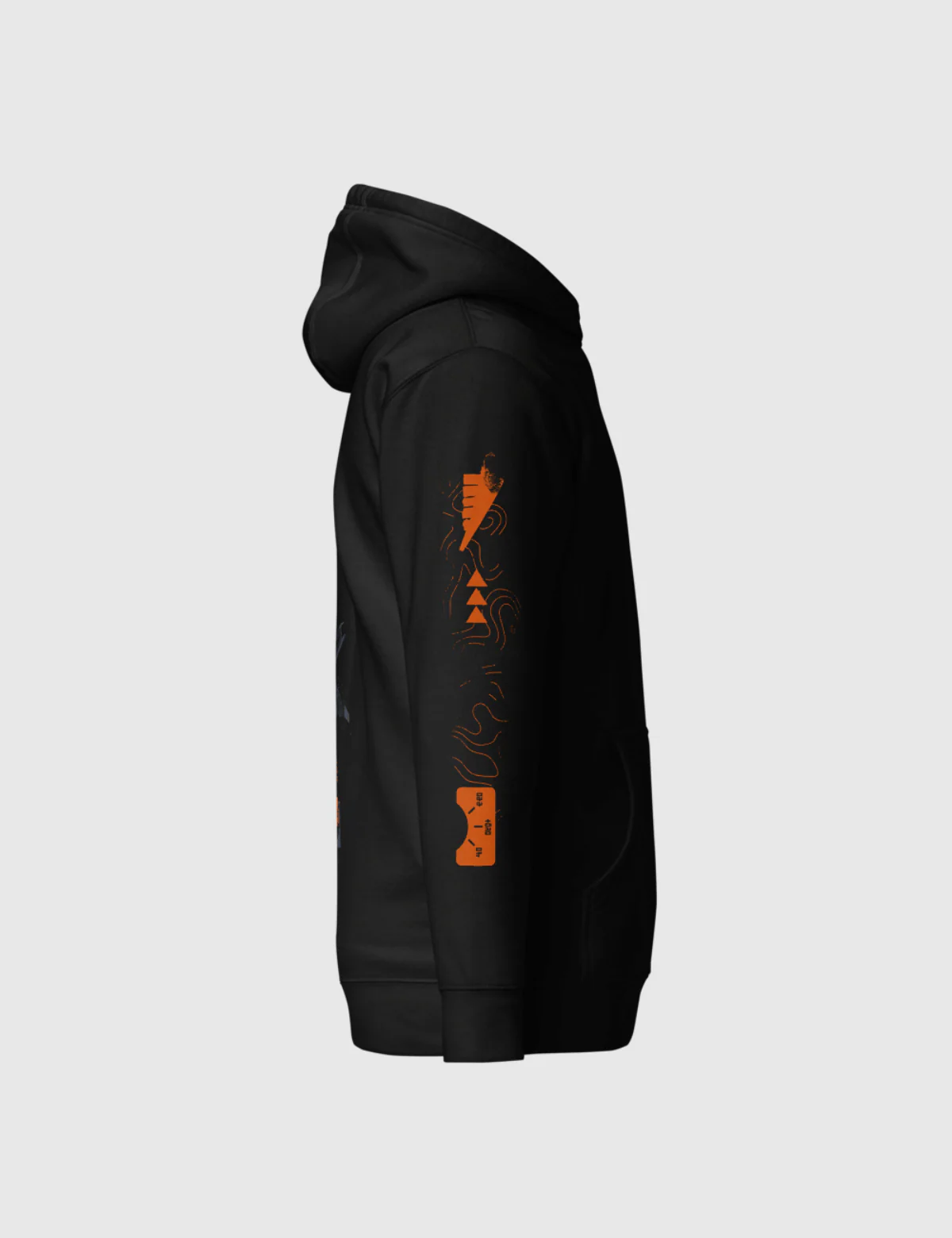 Rebel Moon Logo Unisex Hoodie [Black] - Image 5