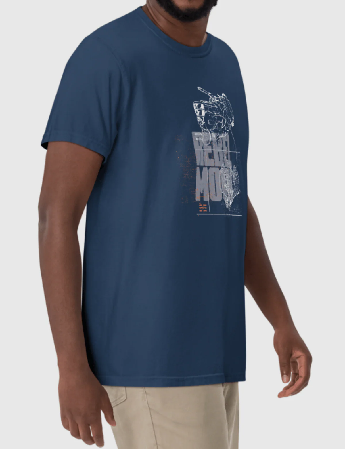 Rebel Moon Logo Unisex T-Shirt [Navy] - Image 3