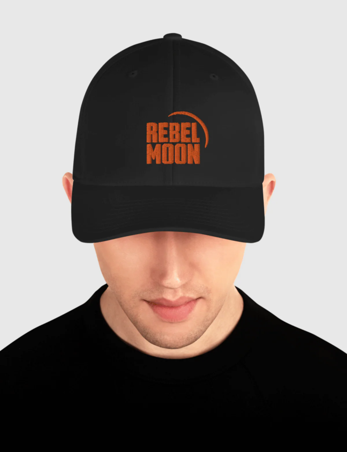 Rebel Moon Structured Twill Cap [Black] - Image 2