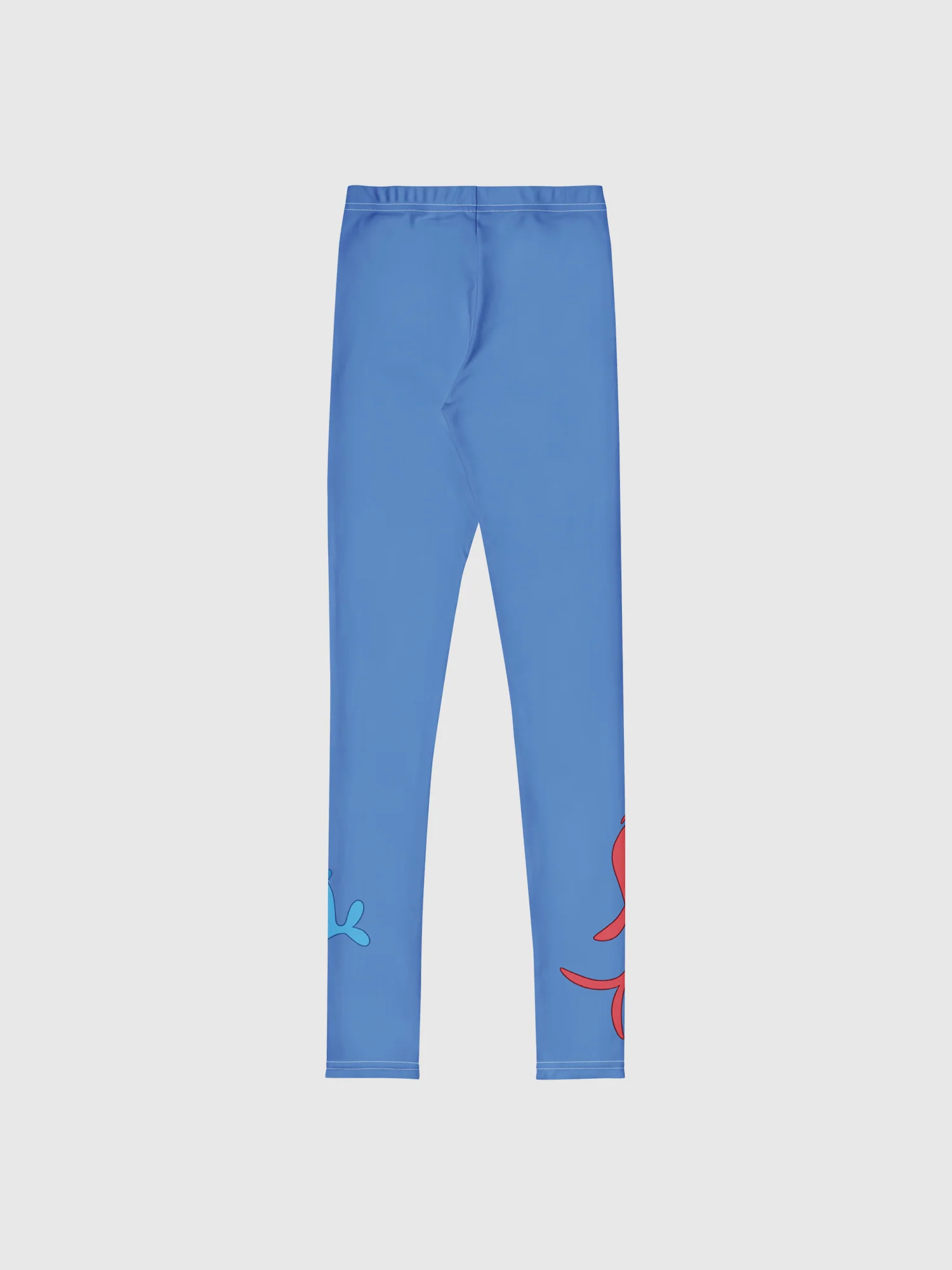 Red Fish, Blue Fish Youth Leggings - Image 4