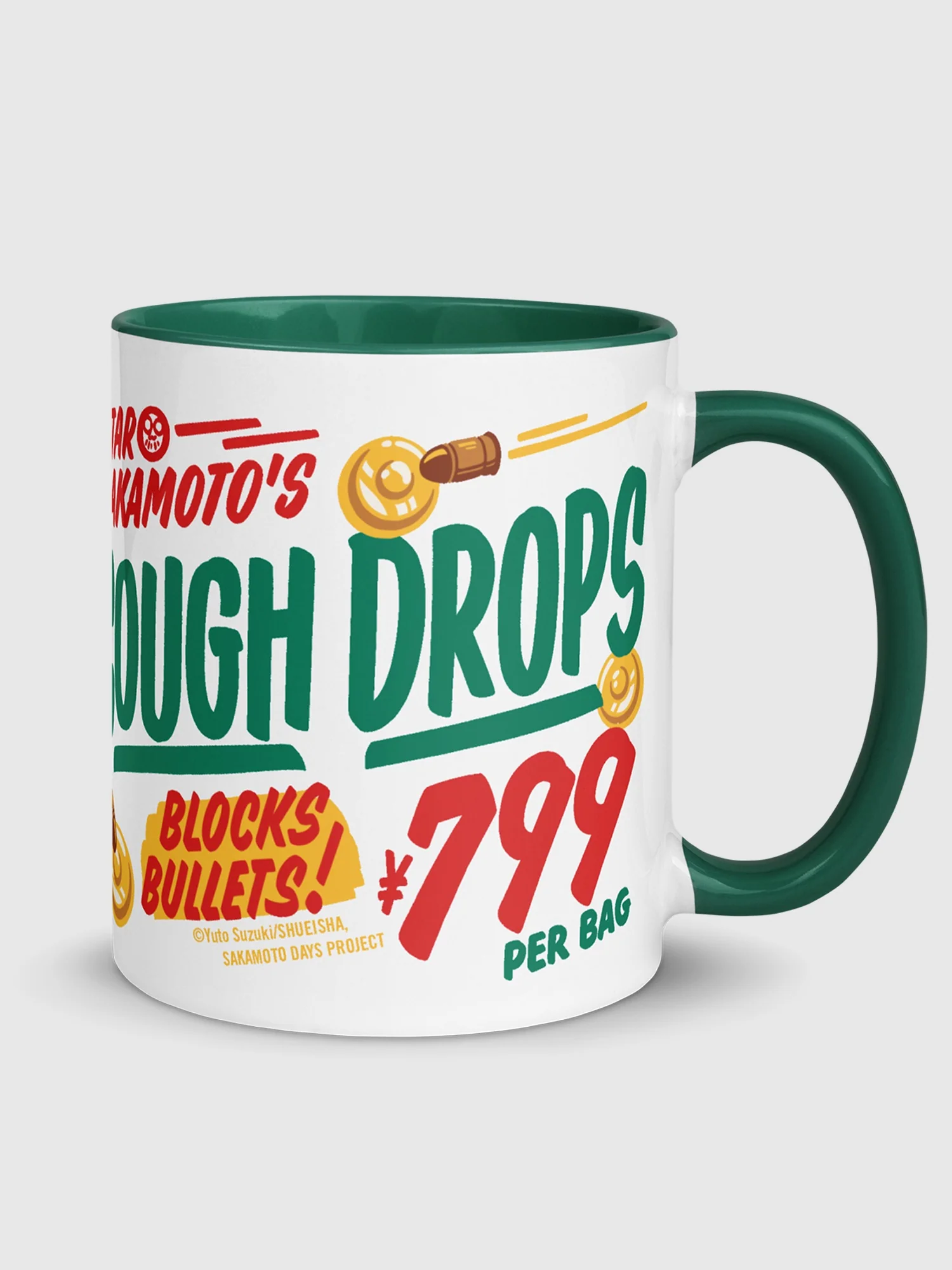 Sakamoto Days Cough Drops Two-tone Mug - Image 2