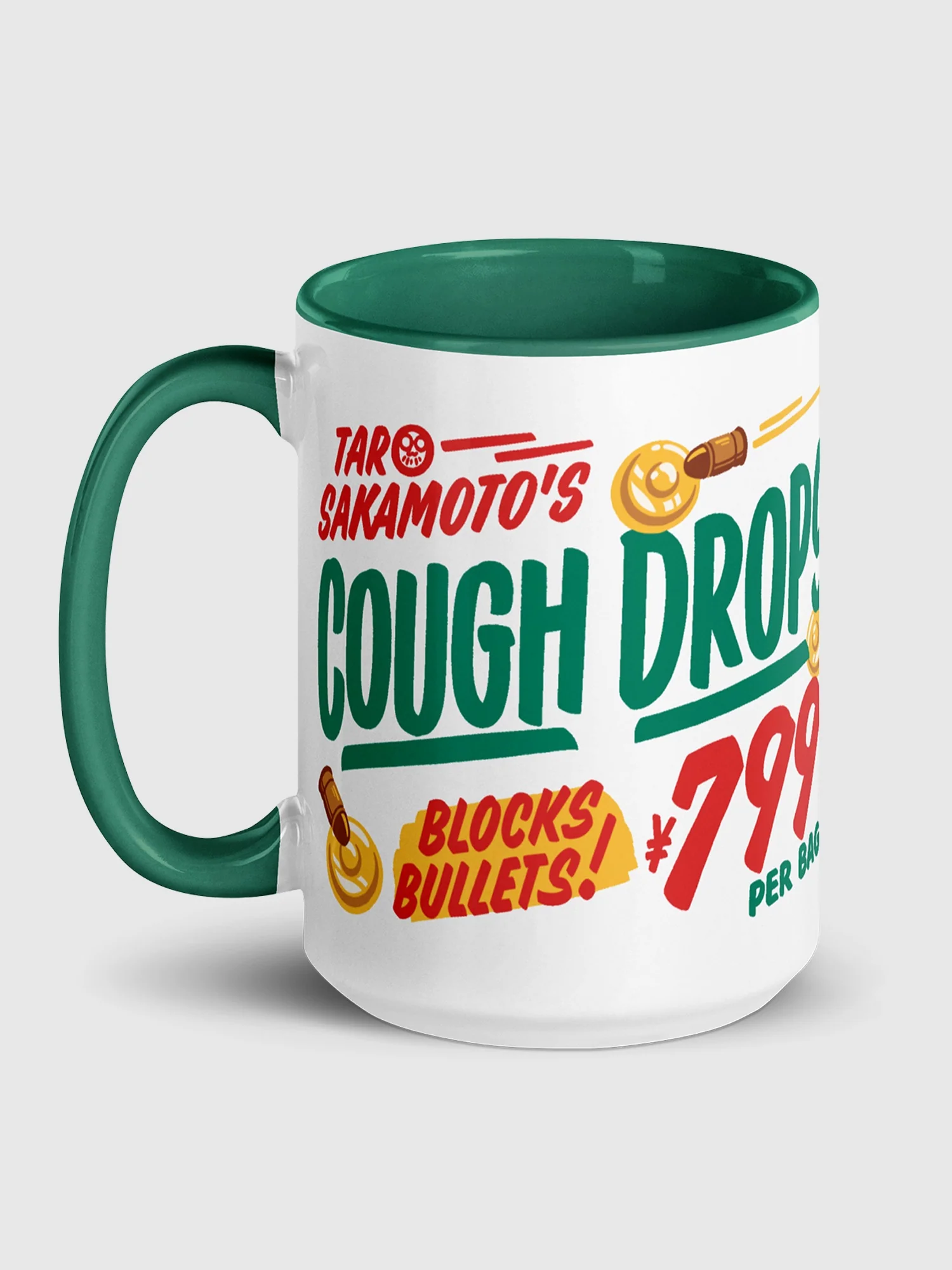 Sakamoto Days Cough Drops Two-tone Mug - Image 4
