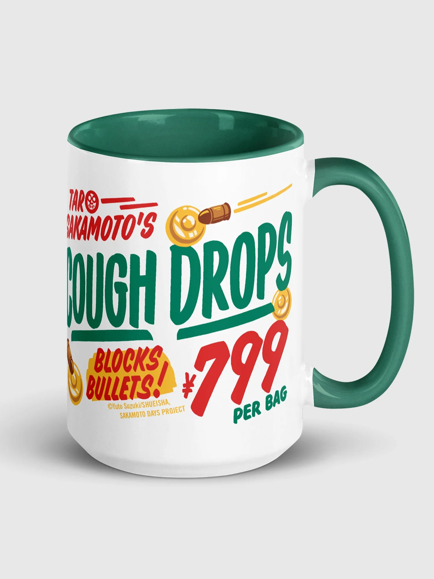 Sakamoto Days Cough Drops Two-tone Mug - Image 5