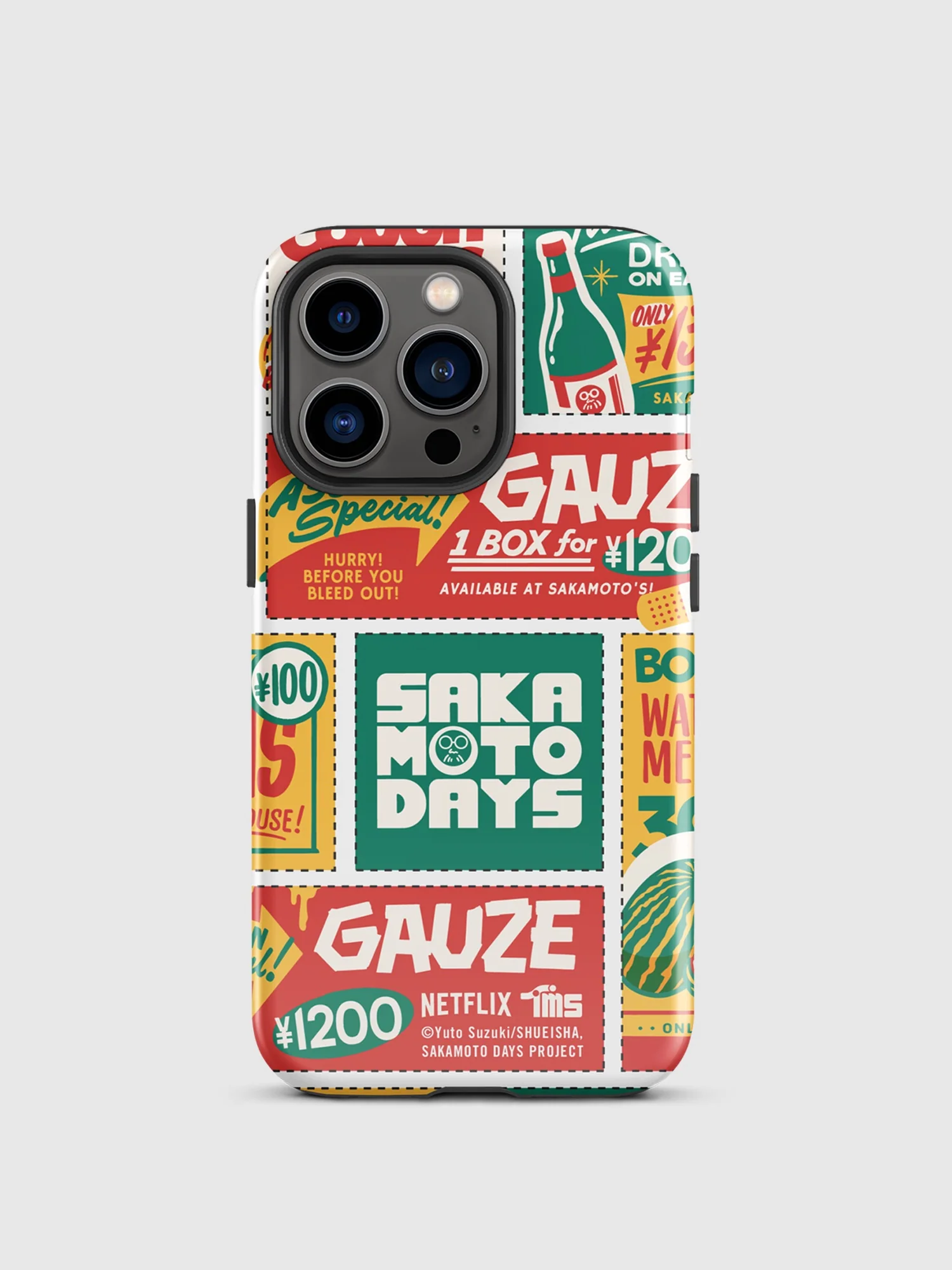 Sakamoto Days Coupons iPhone Tough Case - Image 11