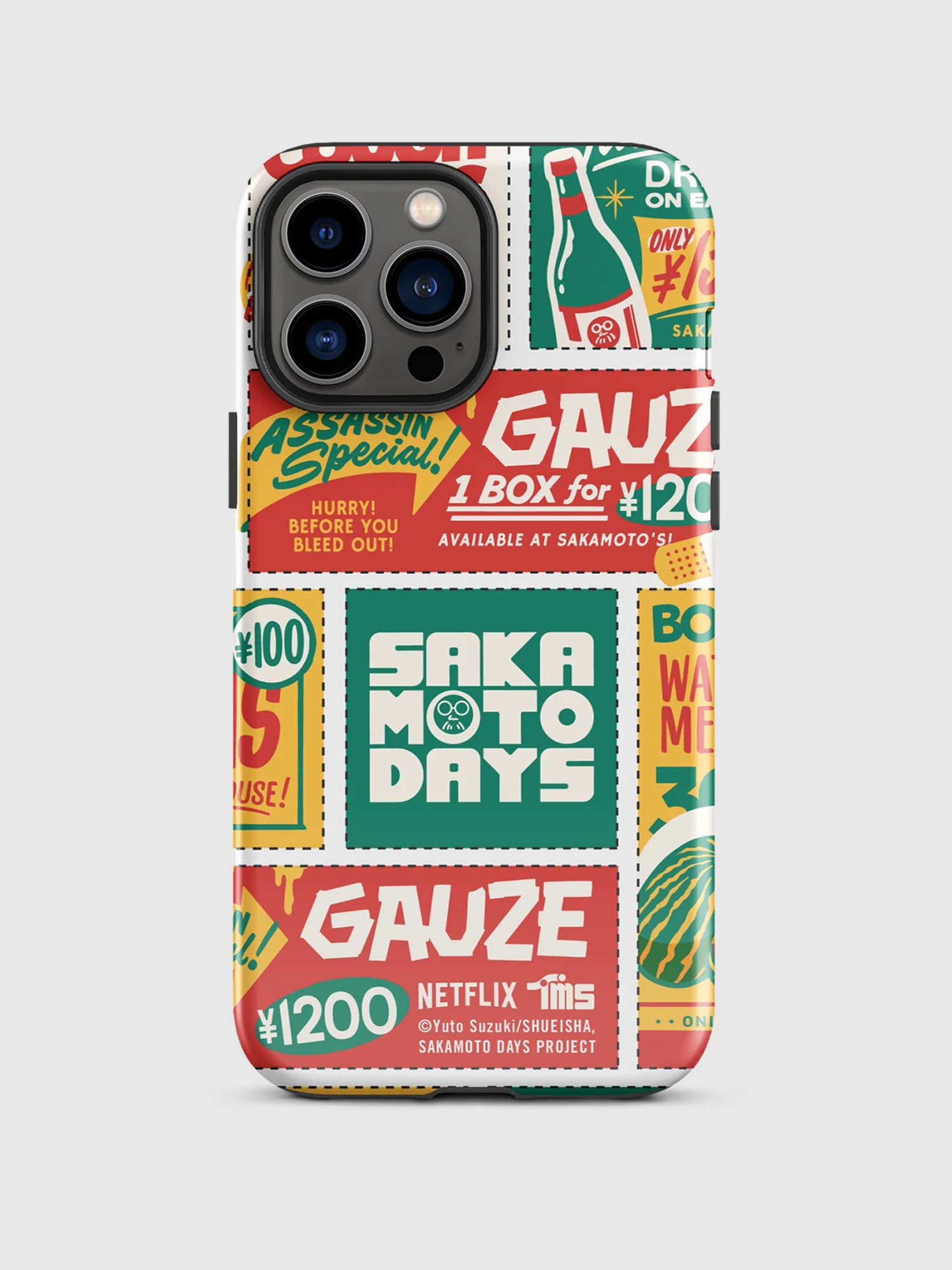 Sakamoto Days Coupons iPhone Tough Case - Image 12