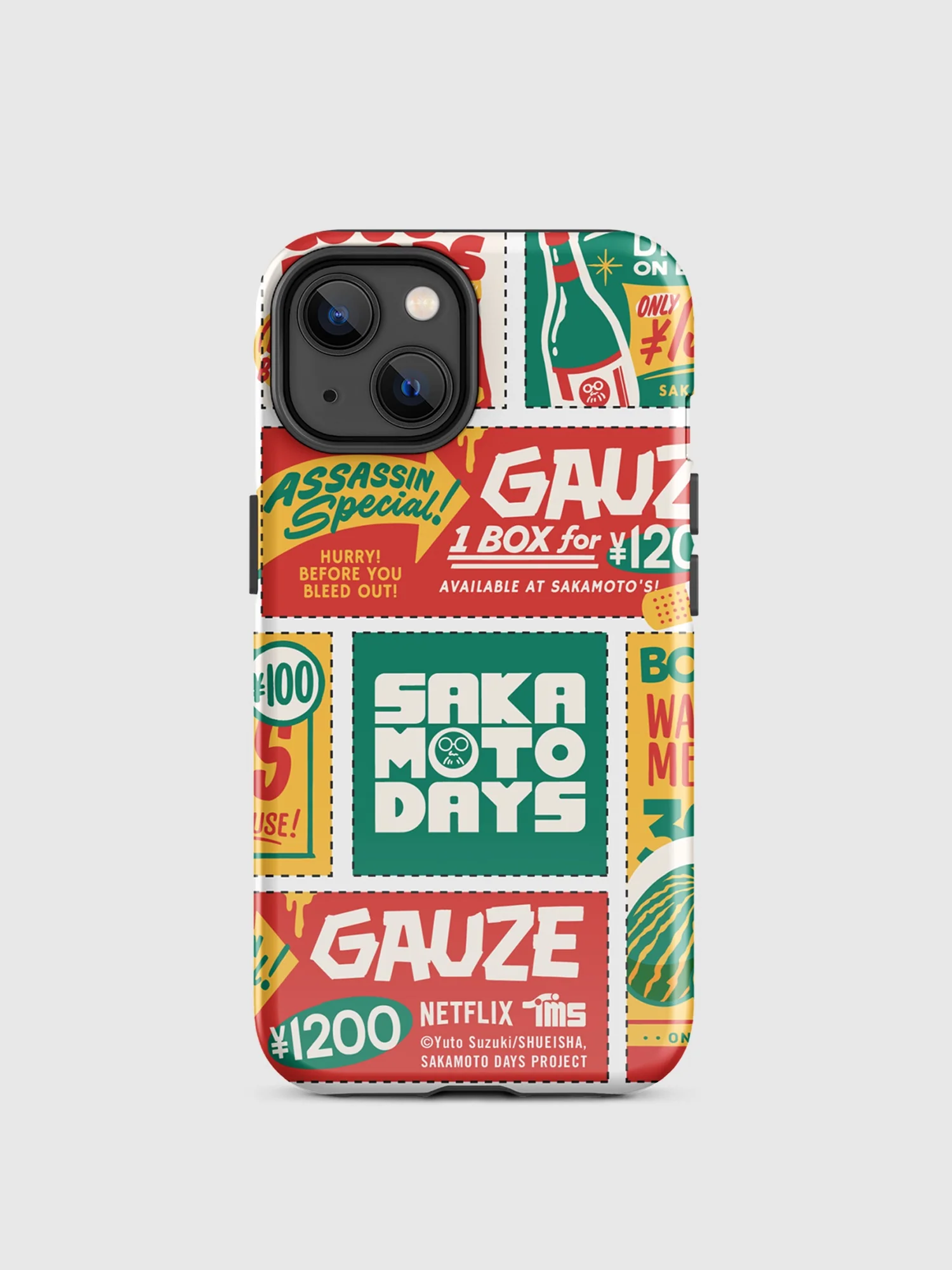Sakamoto Days Coupons iPhone Tough Case - Image 13