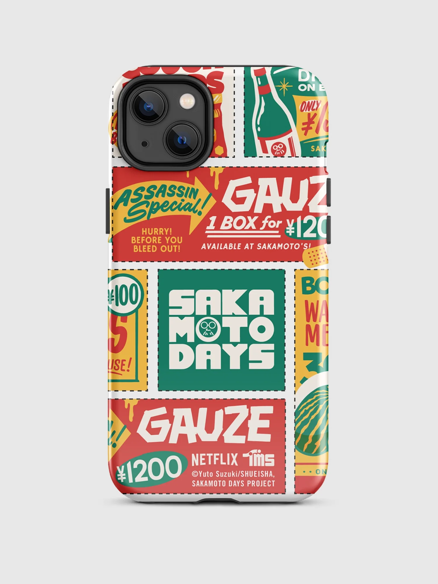 Sakamoto Days Coupons iPhone Tough Case - Image 14