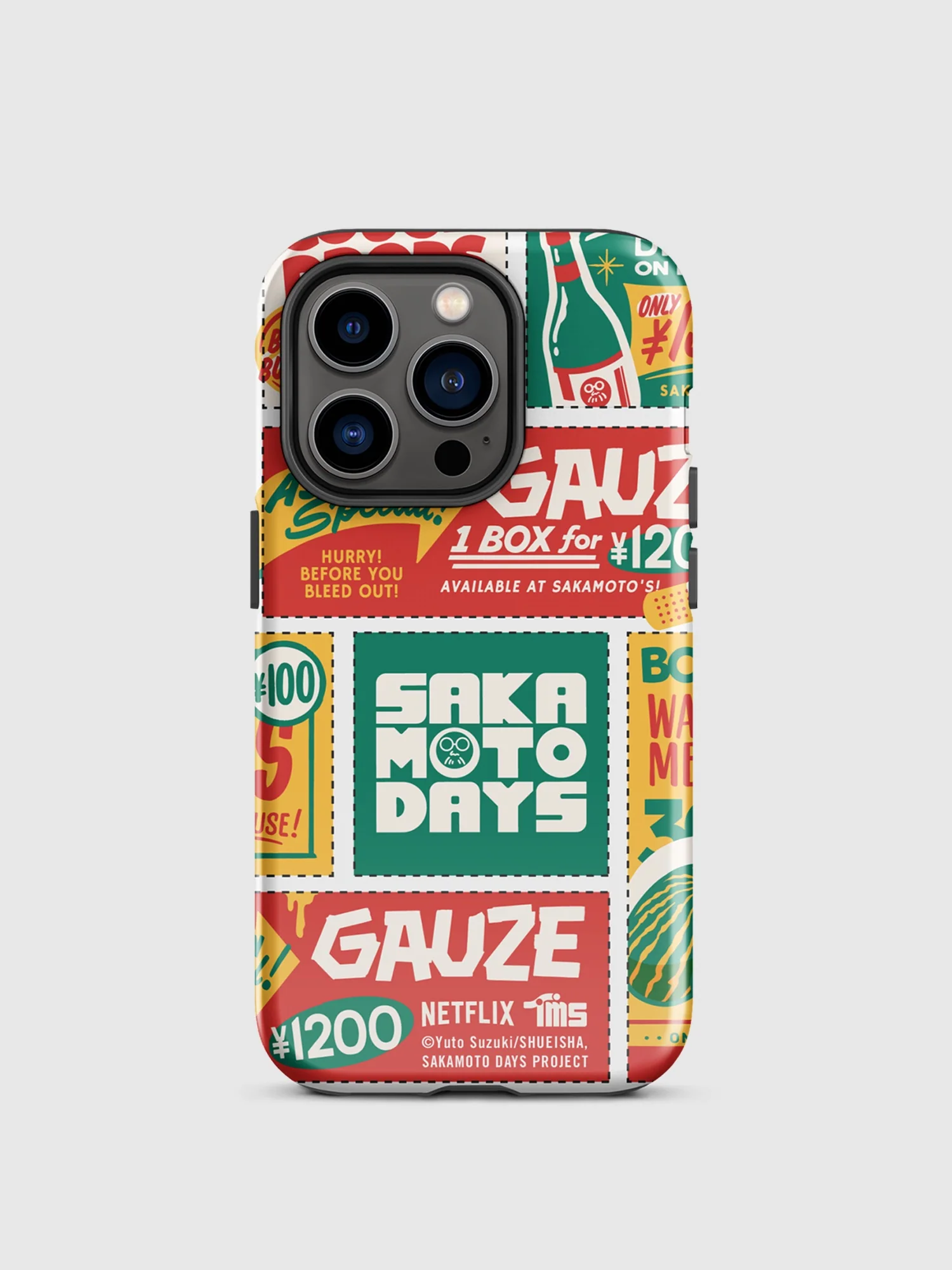 Sakamoto Days Coupons iPhone Tough Case - Image 15