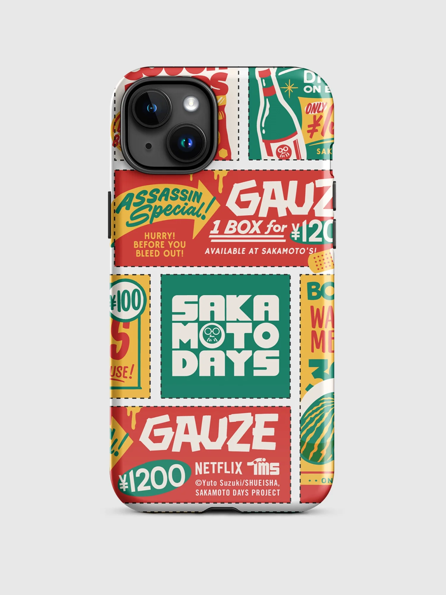 Sakamoto Days Coupons iPhone Tough Case - Image 18