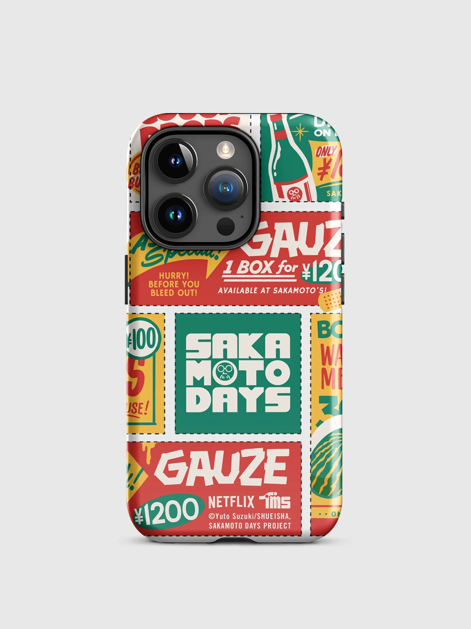 Sakamoto Days Coupons iPhone Tough Case - Image 19