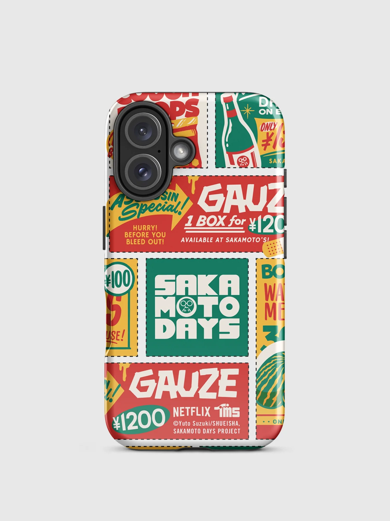 Sakamoto Days Coupons iPhone Tough Case - Image 21