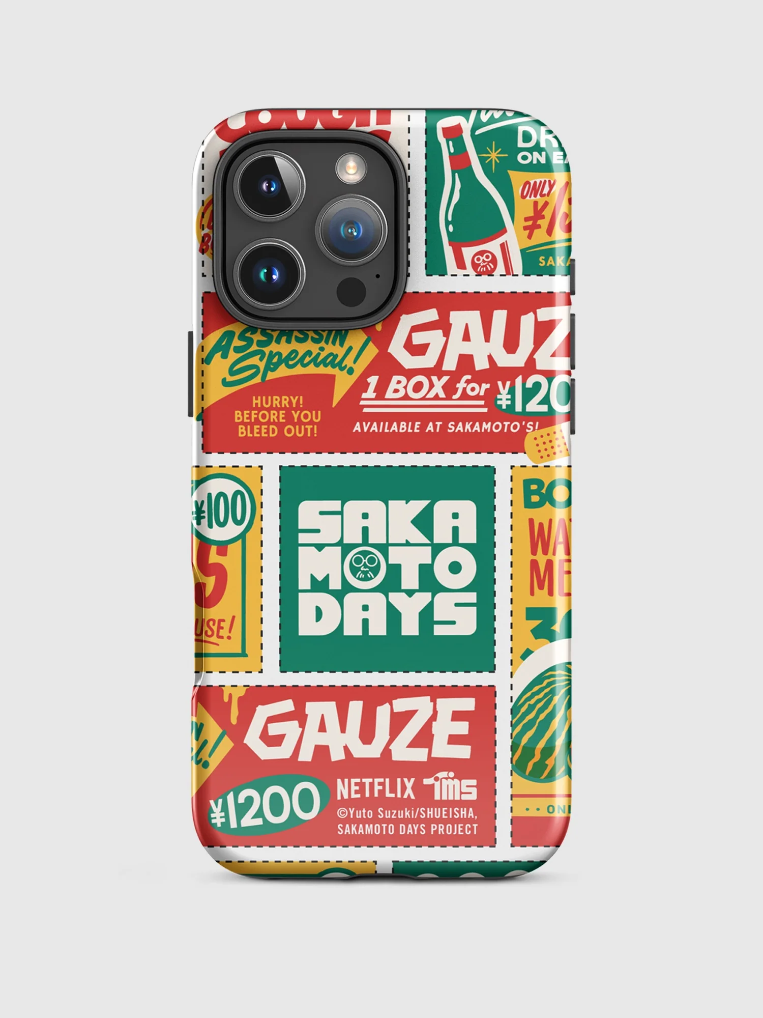 Sakamoto Days Coupons iPhone Tough Case - Image 24