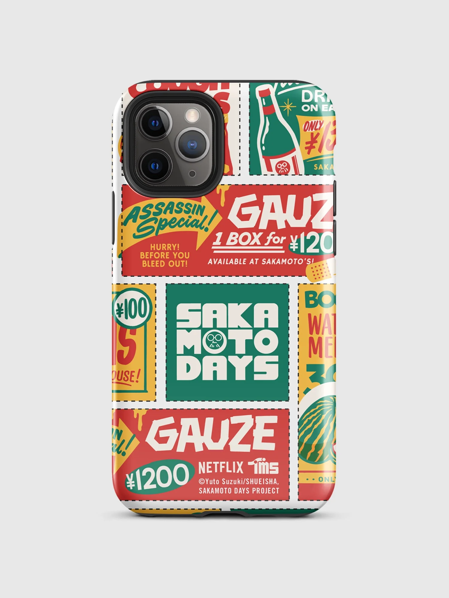 Sakamoto Days Coupons iPhone Tough Case - Image 4