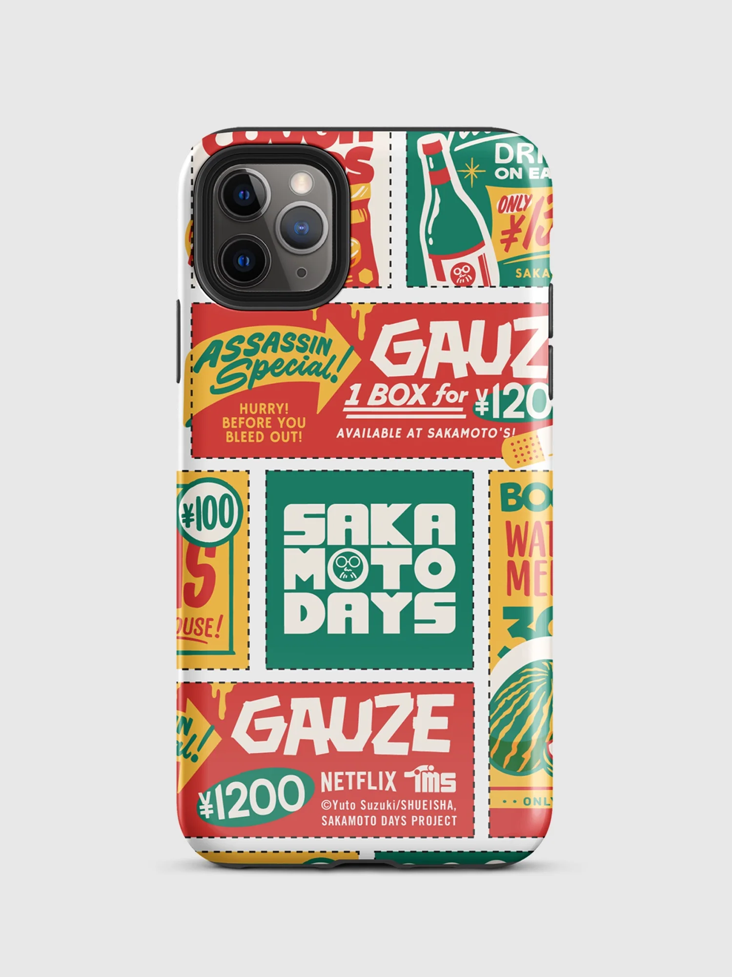 Sakamoto Days Coupons iPhone Tough Case - Image 5