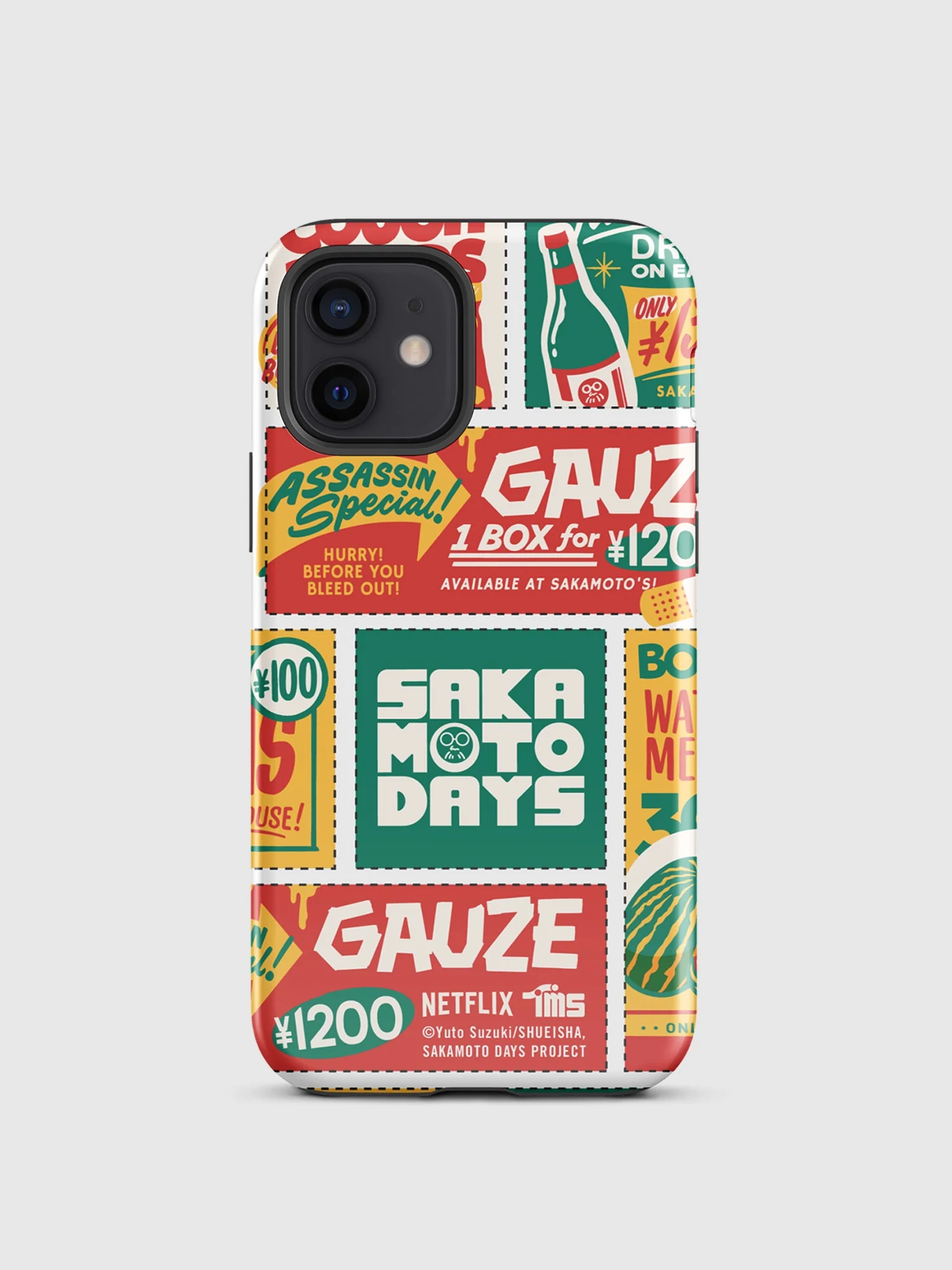 Sakamoto Days Coupons iPhone Tough Case - Image 6