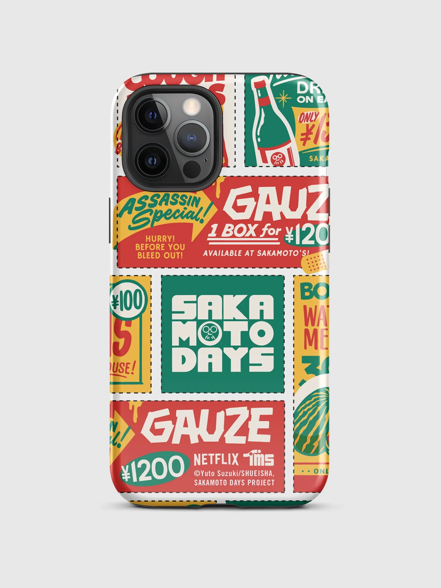 Sakamoto Days Coupons iPhone Tough Case - Image 8