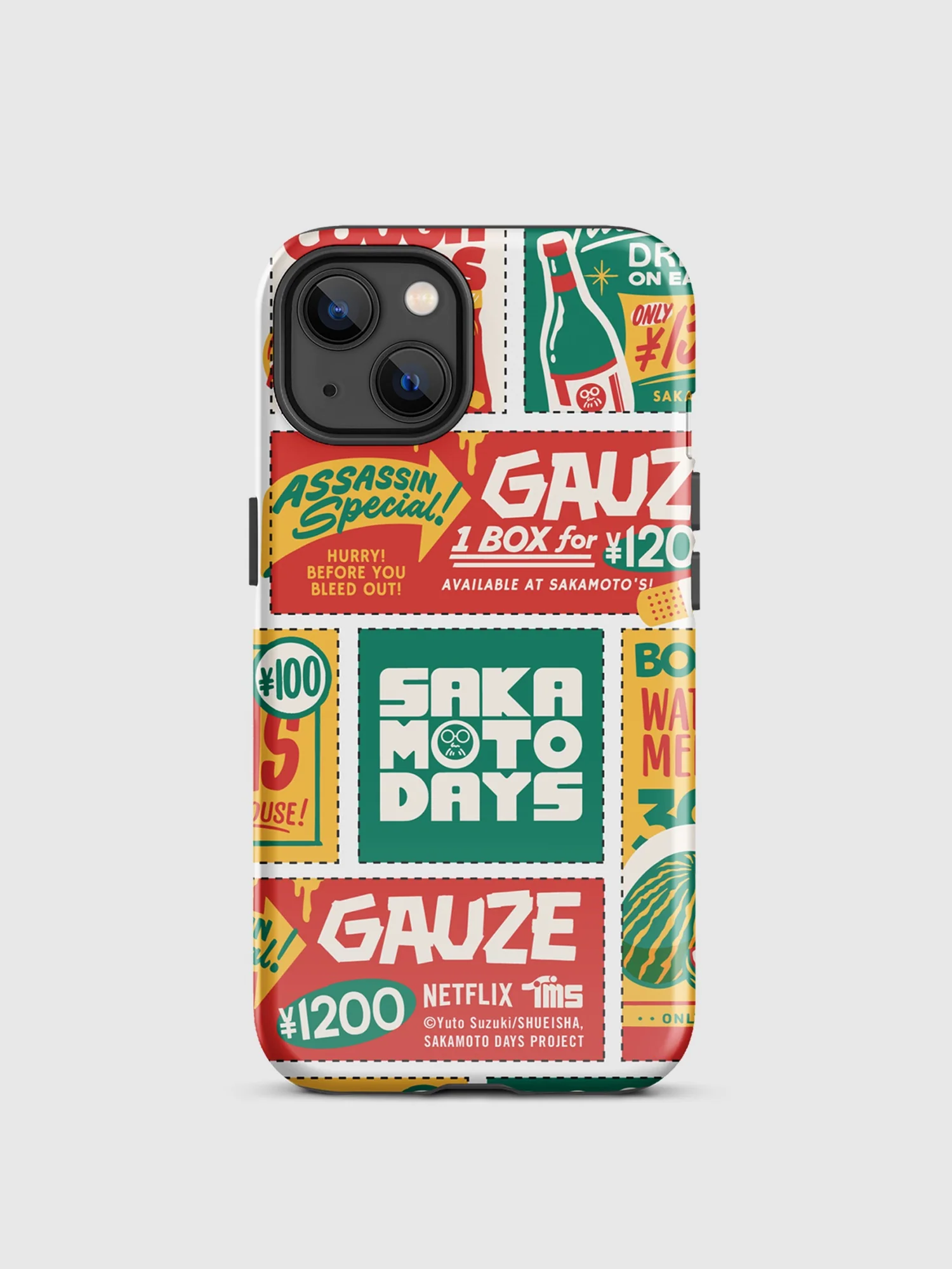 Sakamoto Days Coupons iPhone Tough Case - Image 9