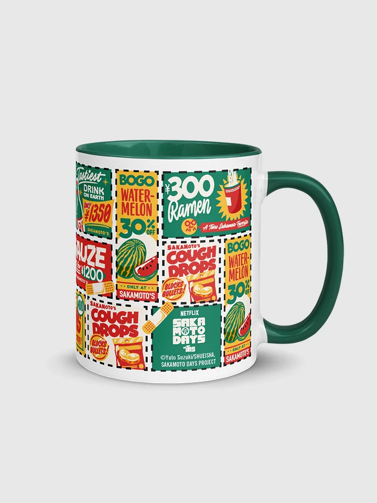 Sakamoto Days Coupons Two-Tone Mug - Image 2