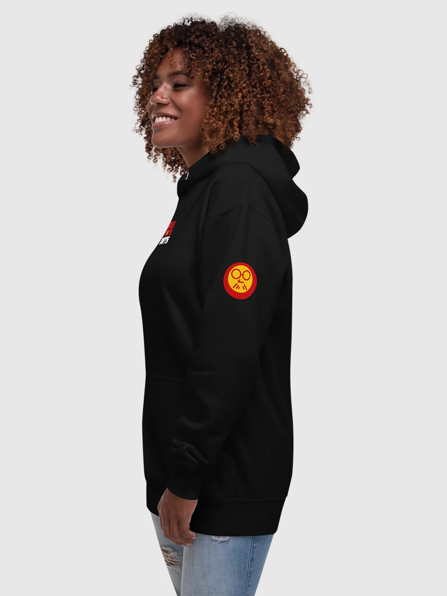Sakamoto Days Live a Happy Life Hoodie - Image 5