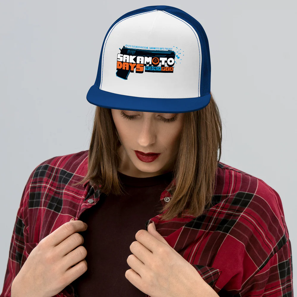 Sakamoto Days Logo Trucker Hat - Image 6