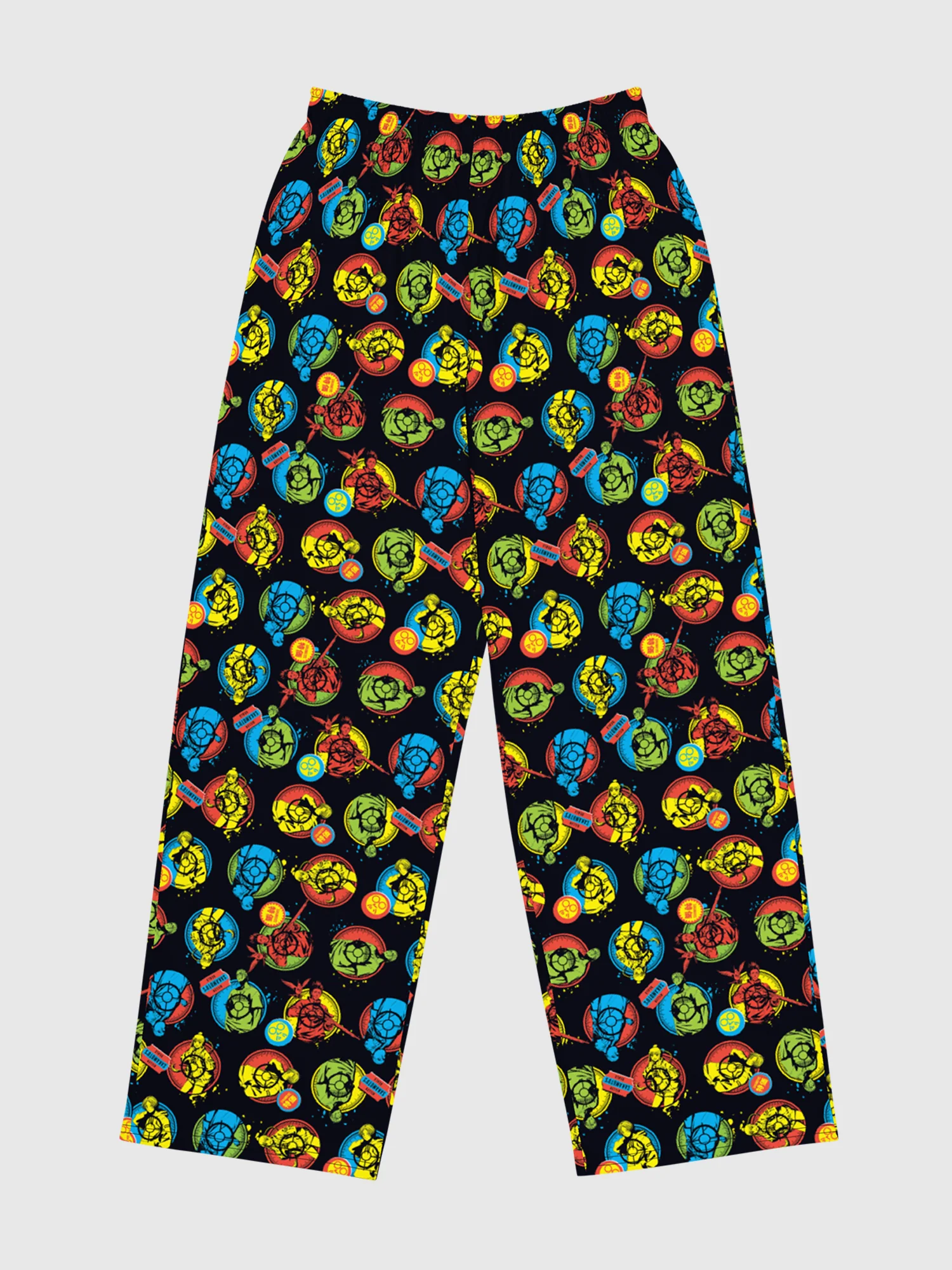 Sakamoto Days Patterned Wide-Leg Pants - Image 2
