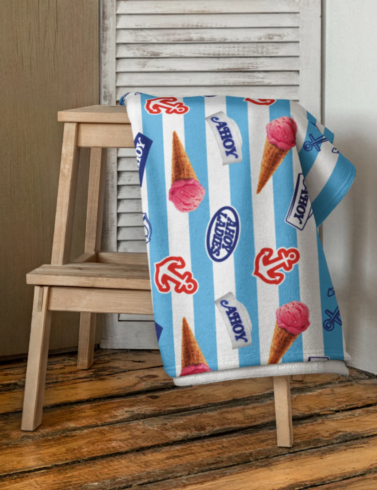 Scoops Ahoy Towel - Image 3