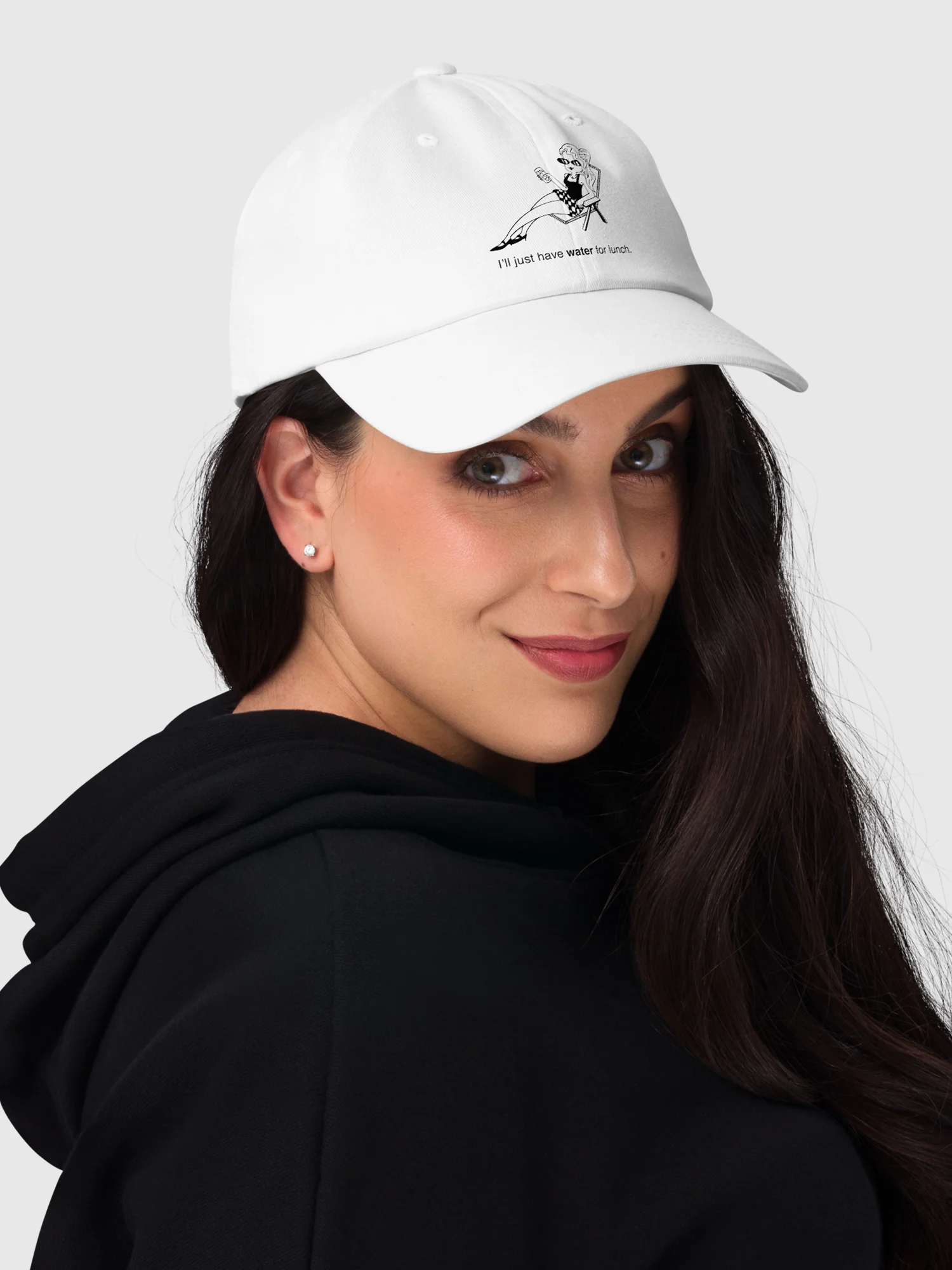 Selling Sunset Dad Hat "Water For Lunch" - Image 2