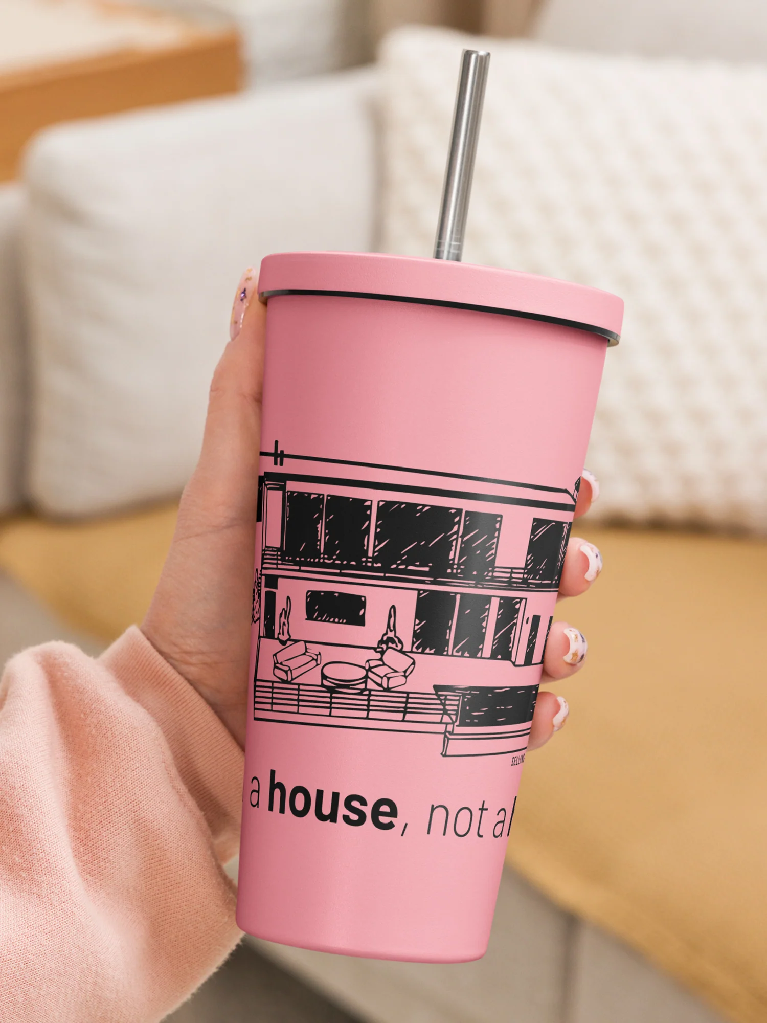 Selling Sunset Tumbler "Invest in a House" - Image 3