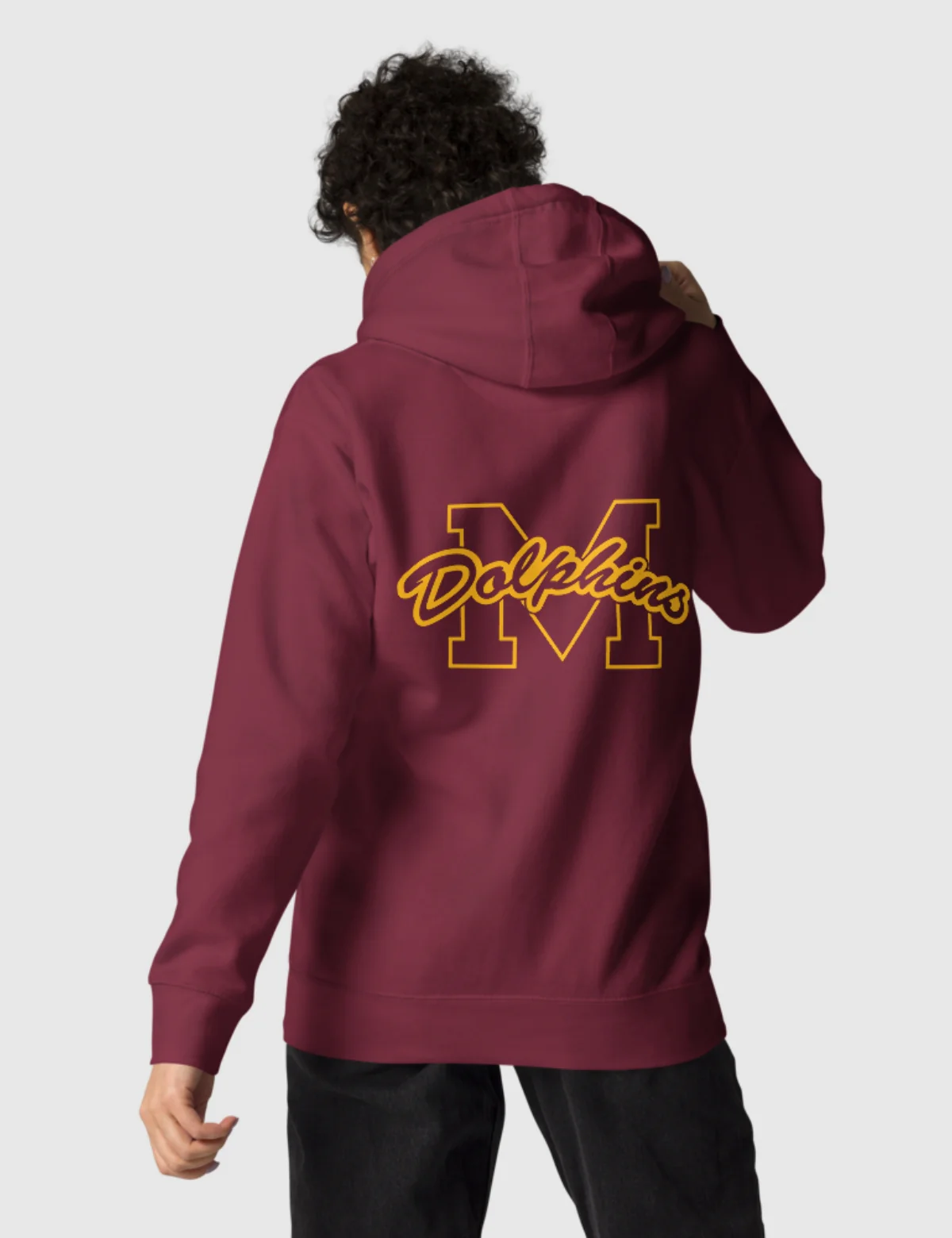 Sex Education Unisex Hoodie [Maroon] - Image 2