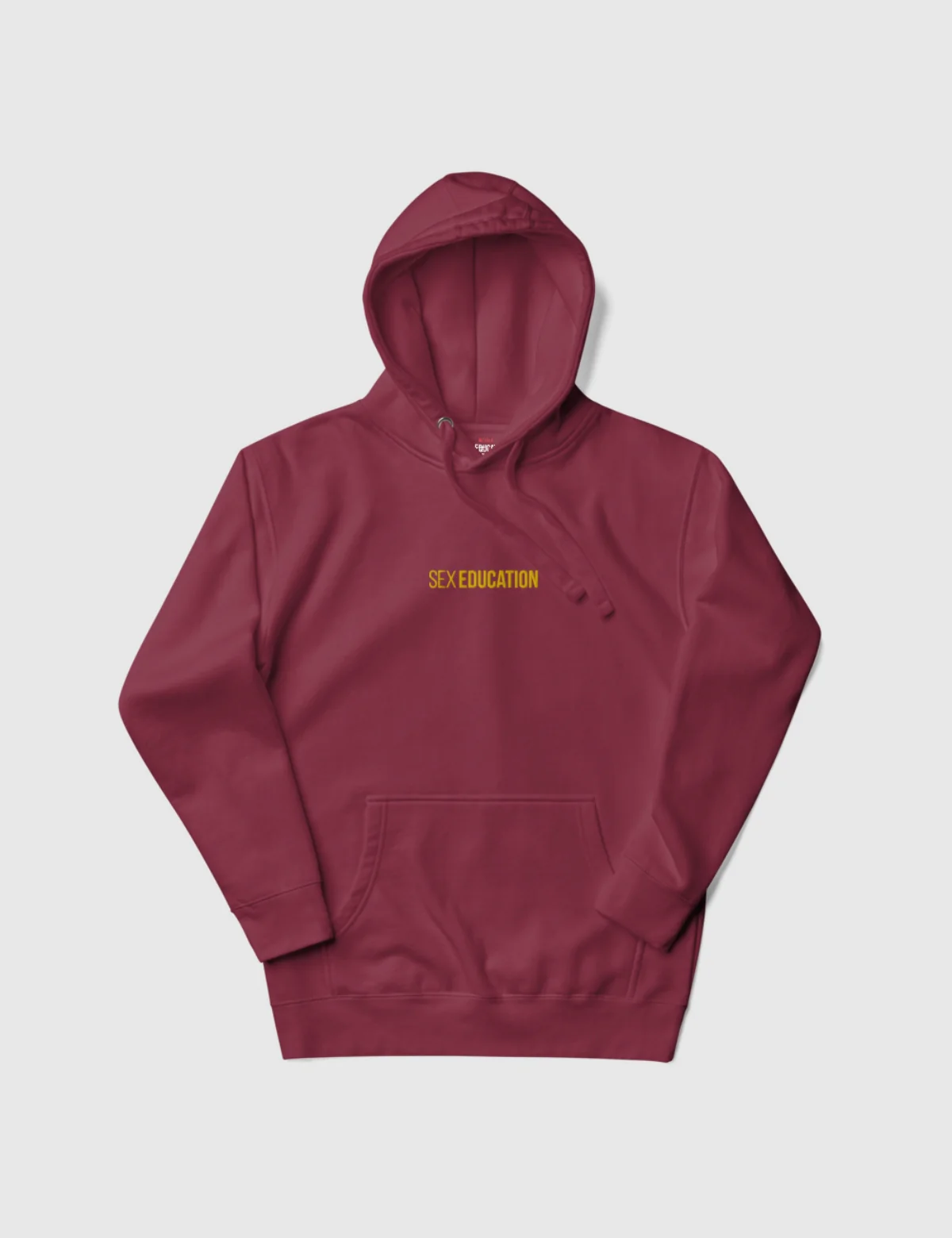 Sex Education Unisex Hoodie [Maroon] - Image 3