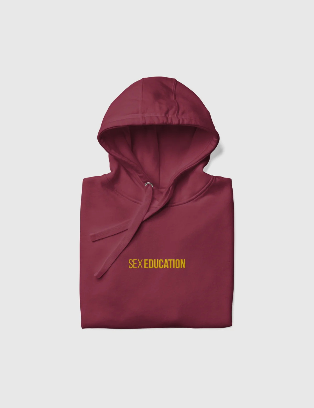 Sex Education Unisex Hoodie [Maroon] - Image 5