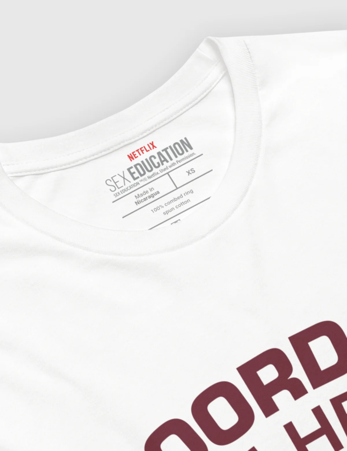 Sex Education Moordale Unisex T-Shirt [White] - Image 3